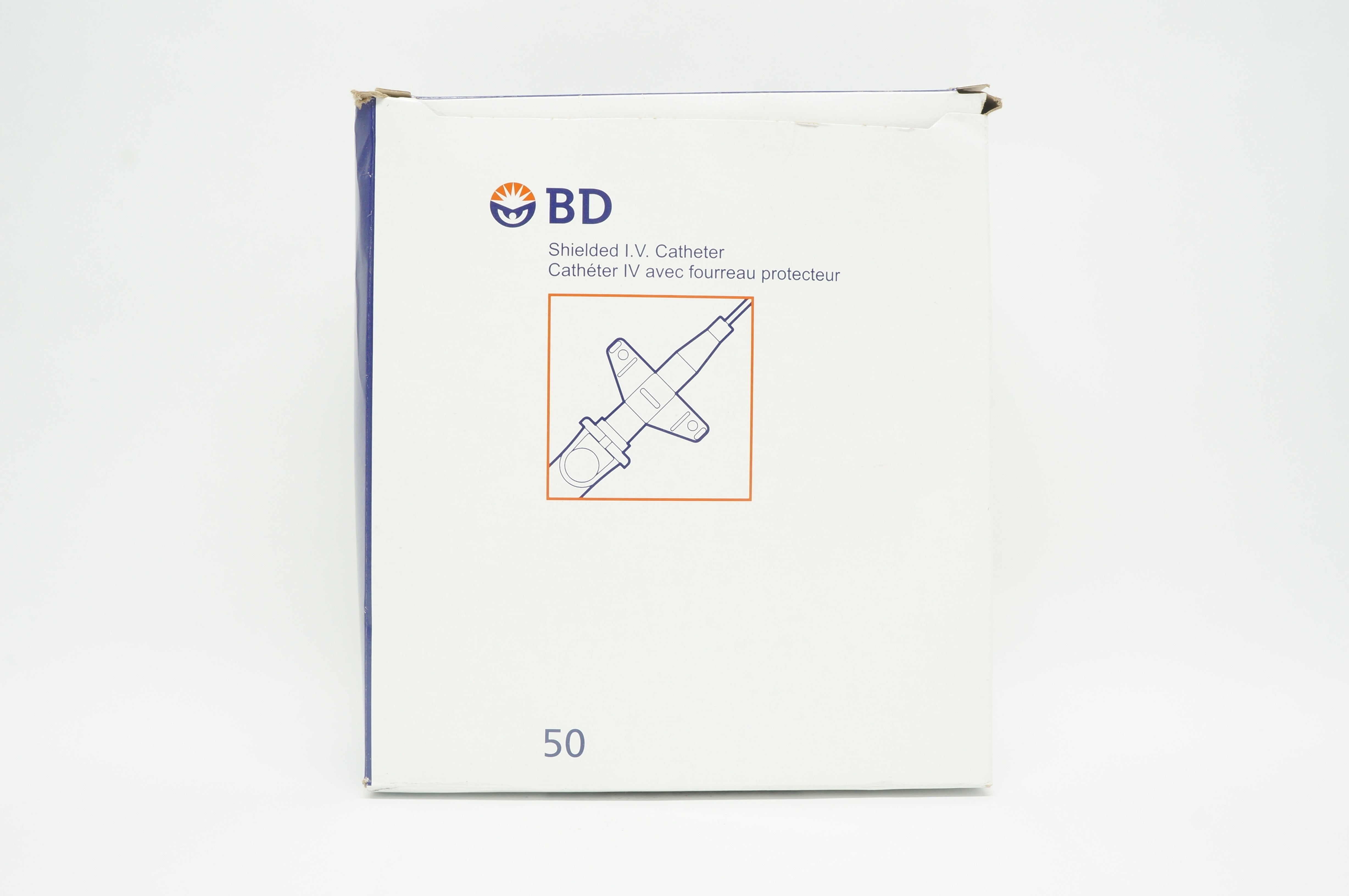 BD 381533 Shielded IV Cath. Insyte Autoguard Winged 20Ga x 1in (x) - Box of 28