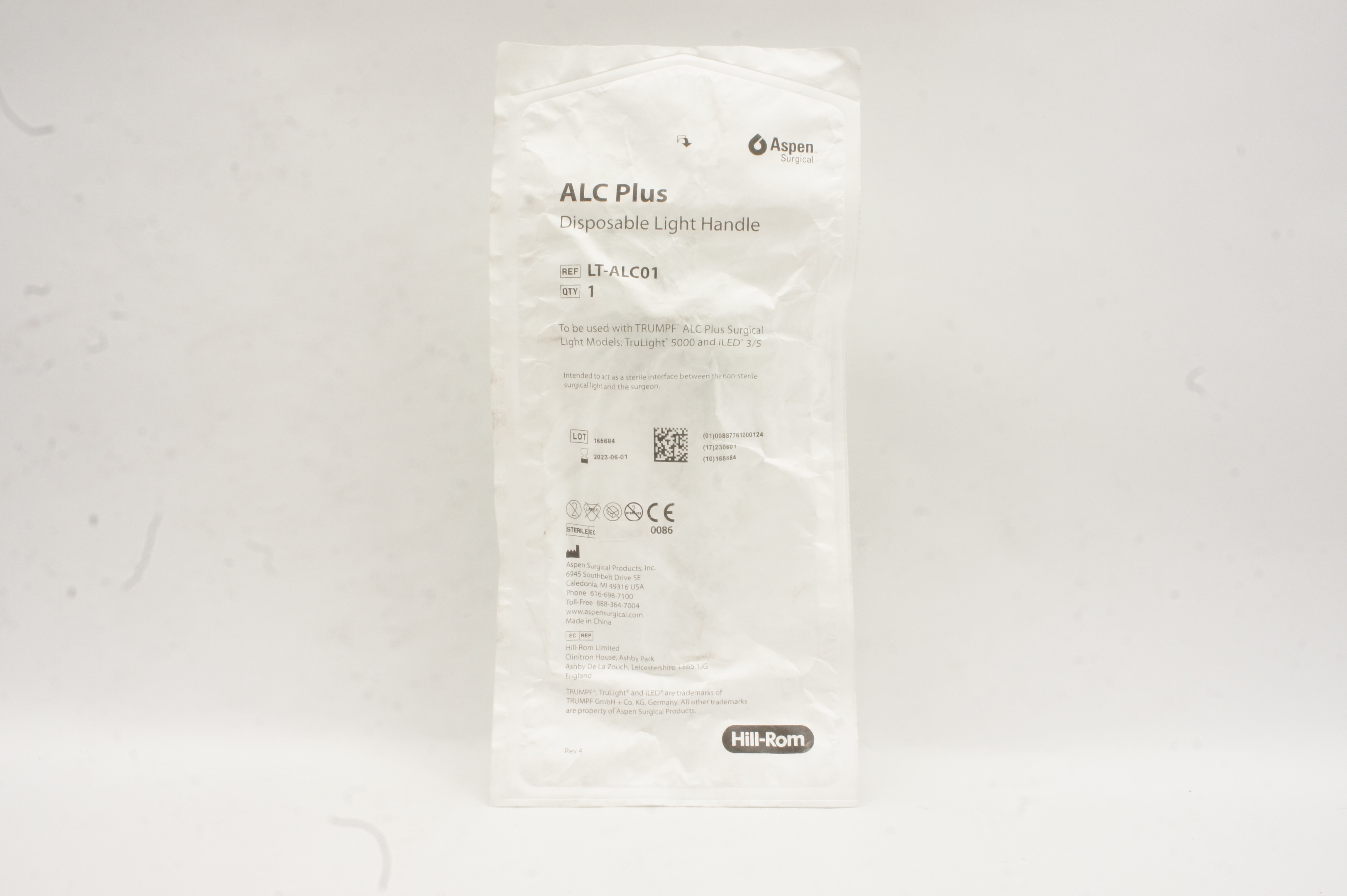 Aspen Surgical LT-ALC01 ALC Plus Disposable Light Handle