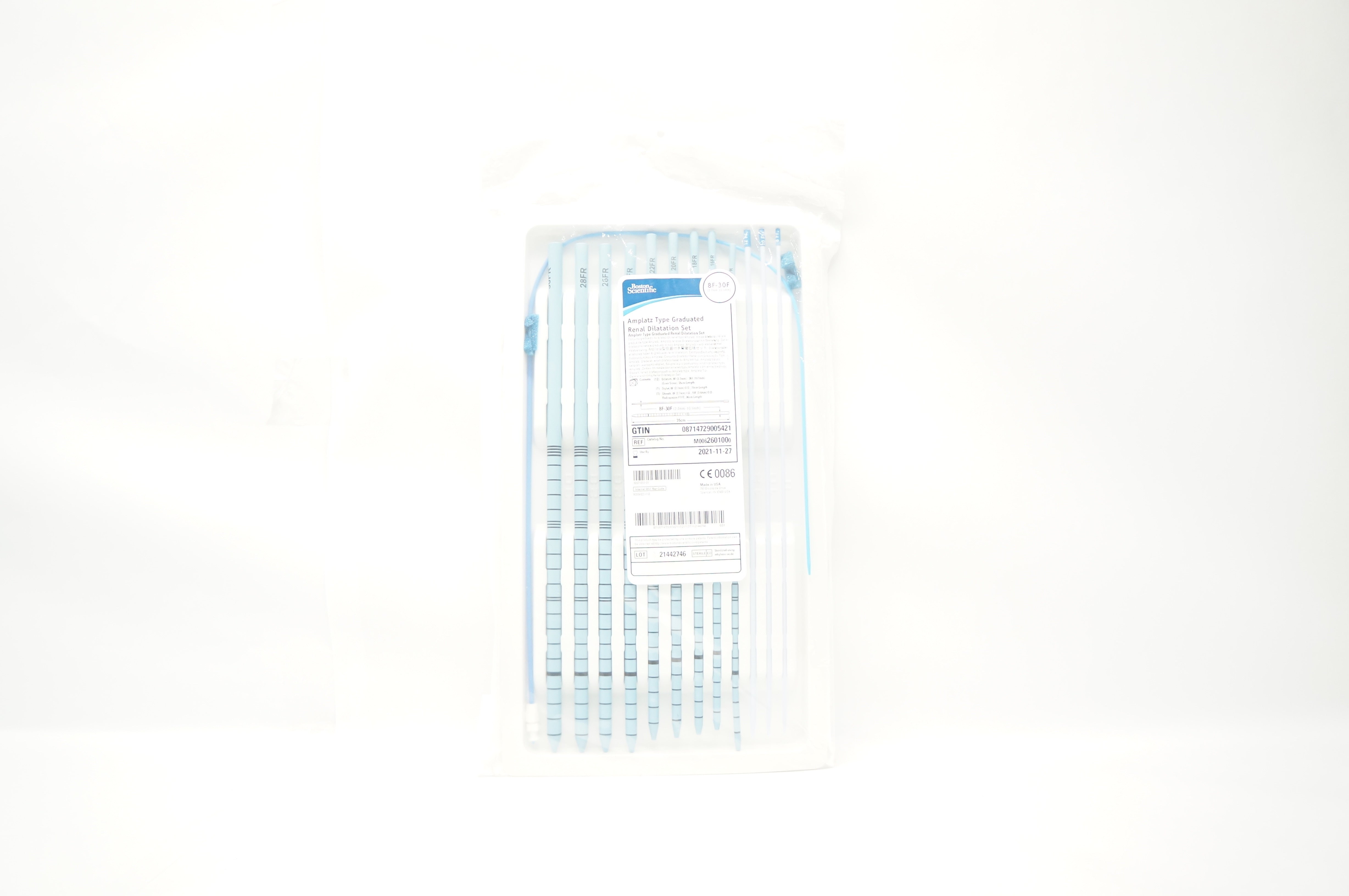 Boston Scientific 260100 Amplatz Type Graduated Renal Set 8F-30F x 35cm