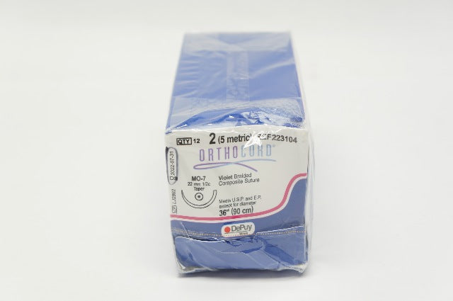 DePuy 223104 2 ORTHOCORD, MO-7, 22mm 1/2c Taper, 36inch (x) - Box of 12