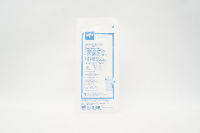 Medline NON27499 Bulkee Lite Conforming Gauze Bandages 6inch x 4.5yds, 3-Ply
