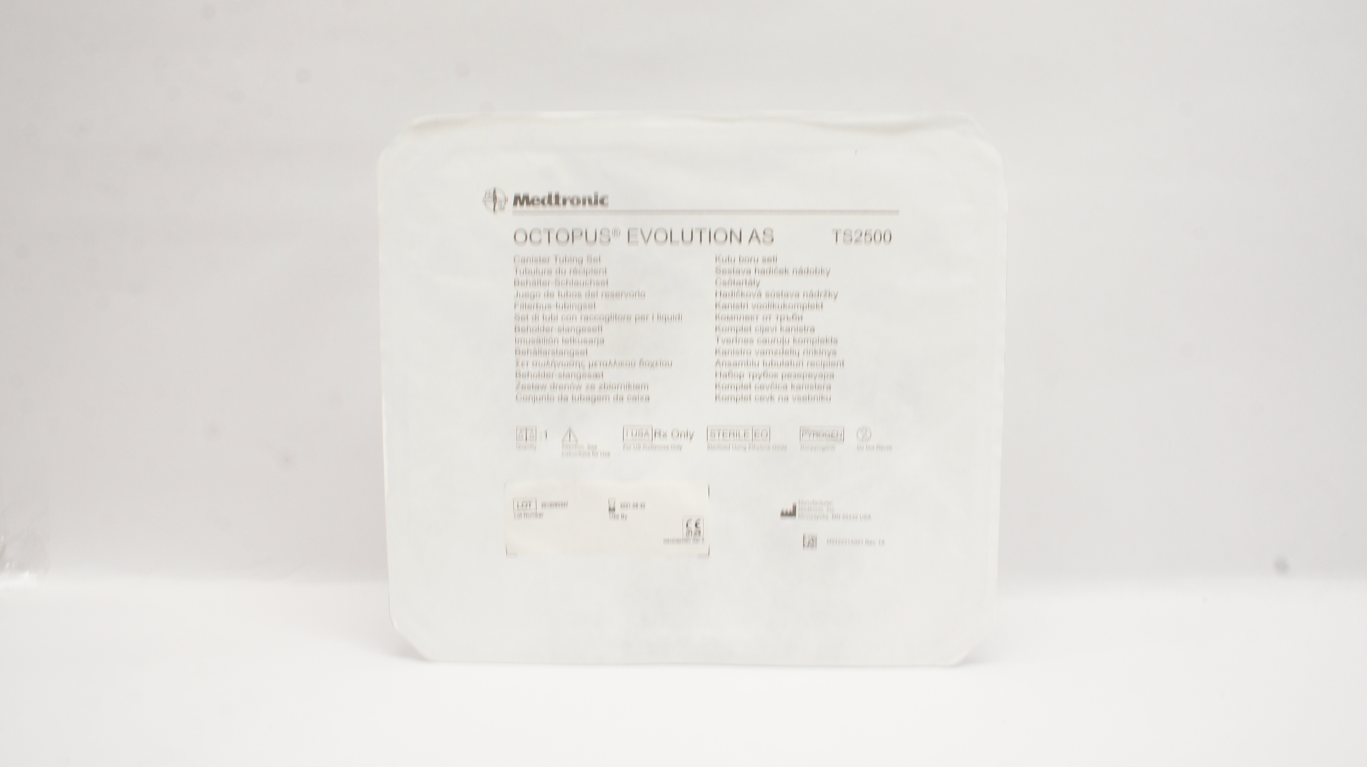 Medtronic TS2500 OCTOPUS EVOLUTION AS Tissue Stabilizer&Canister Tubing Set (x)