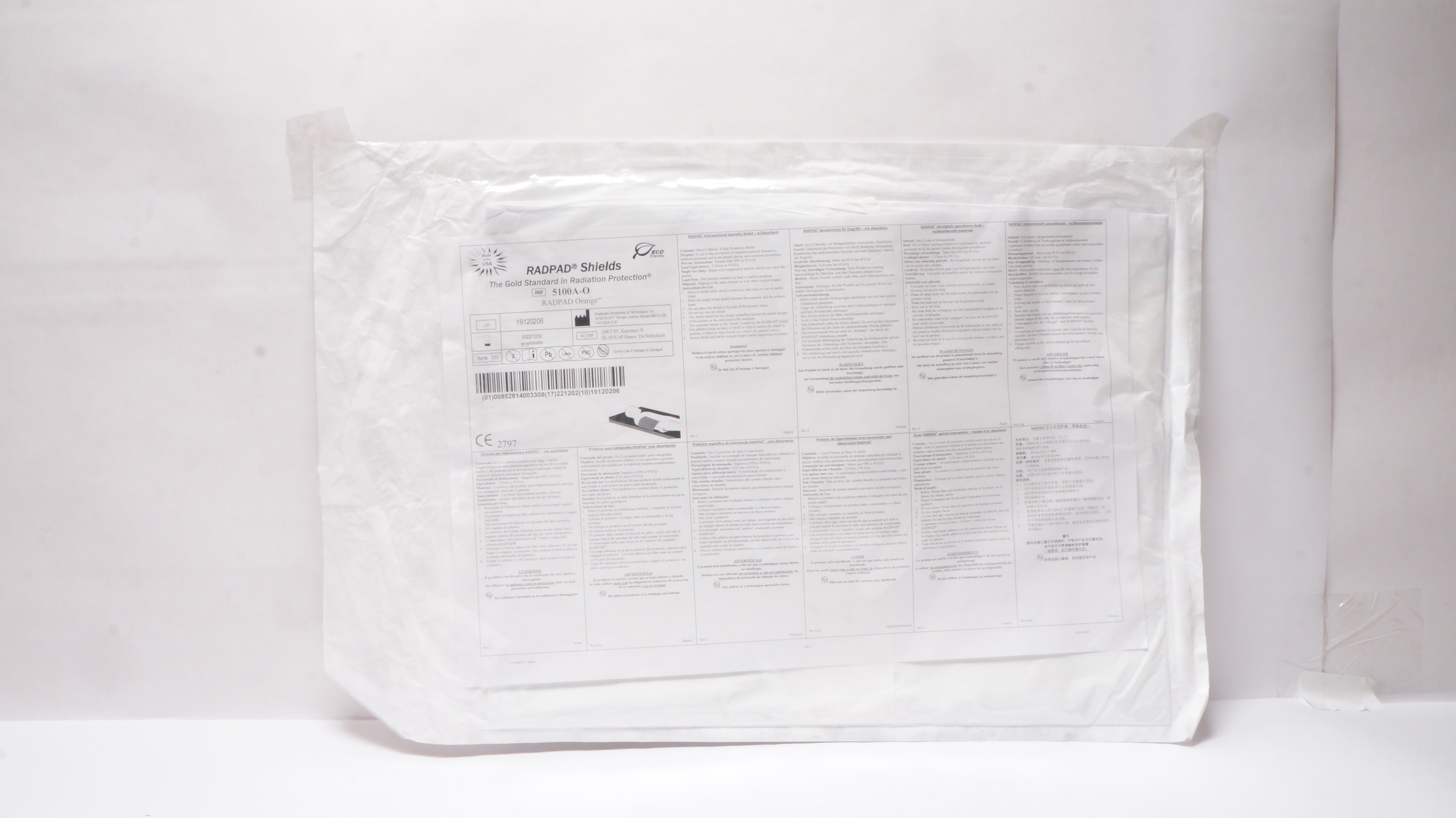 Worldwide Innovations 5100A-O Radpad Shields (x)