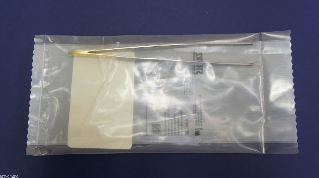 Karl Storz 792314 Dressing Forceps with Tungsten Carbide Insert, 1.8mm x 14.5cm