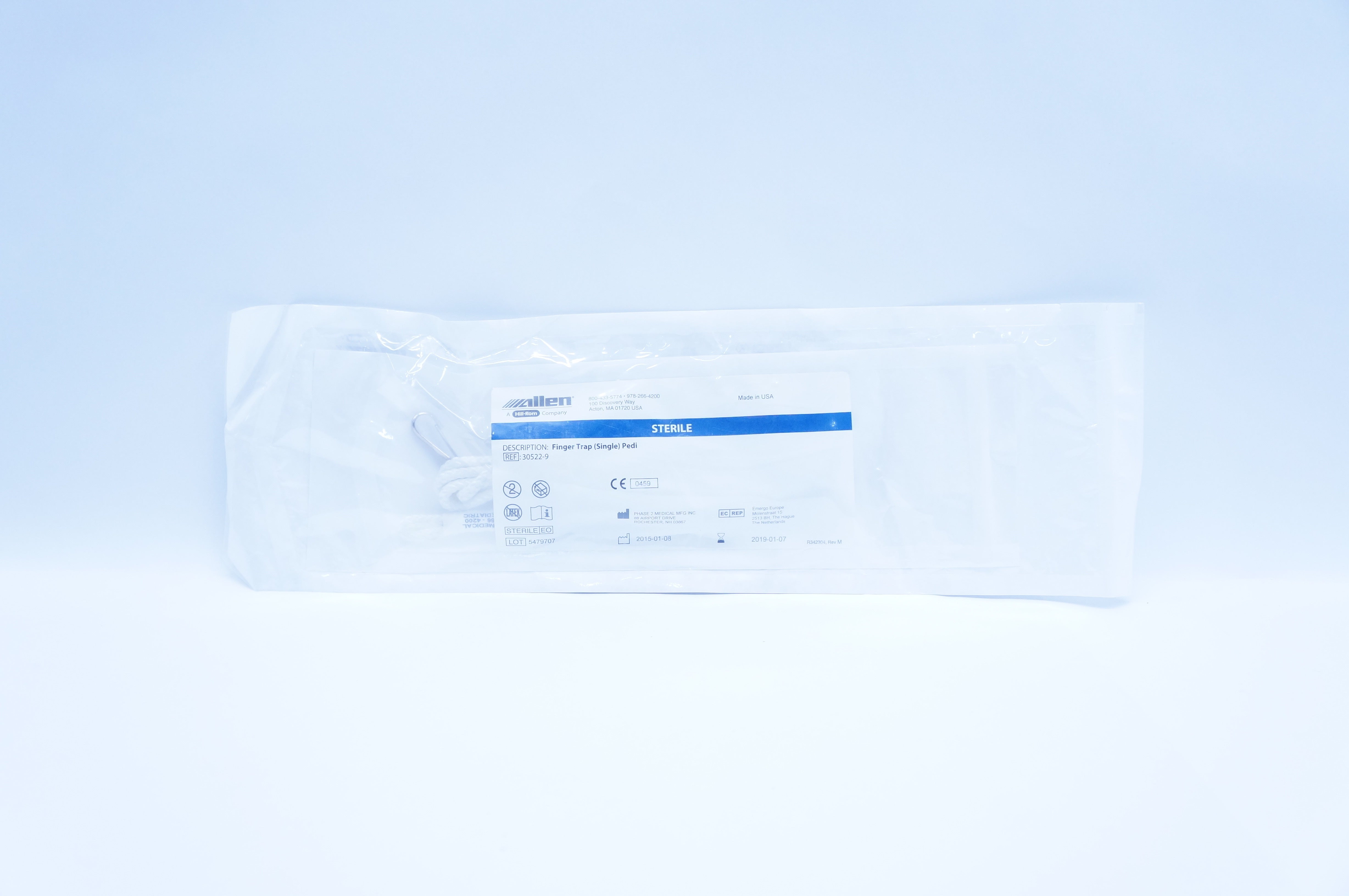 Hill-Rom 30522-9 Phase 2 Finger Trap Pedi Sterile (x)