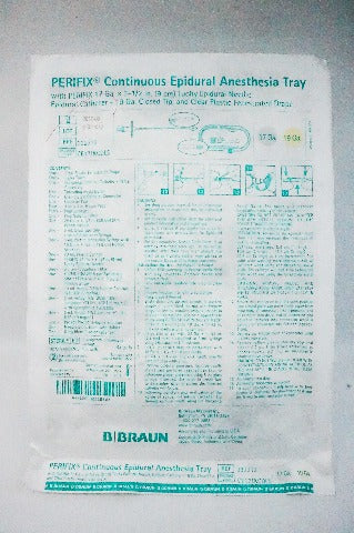 B. Braun 332212 PERIFIX Continuous Epidural Anesthesia Tray 17Ga (x)