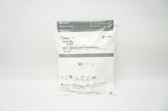 Cardinal Health 3549LF T.E.D. Anti-Embolism Stockings Thigh Length Medium, Size F