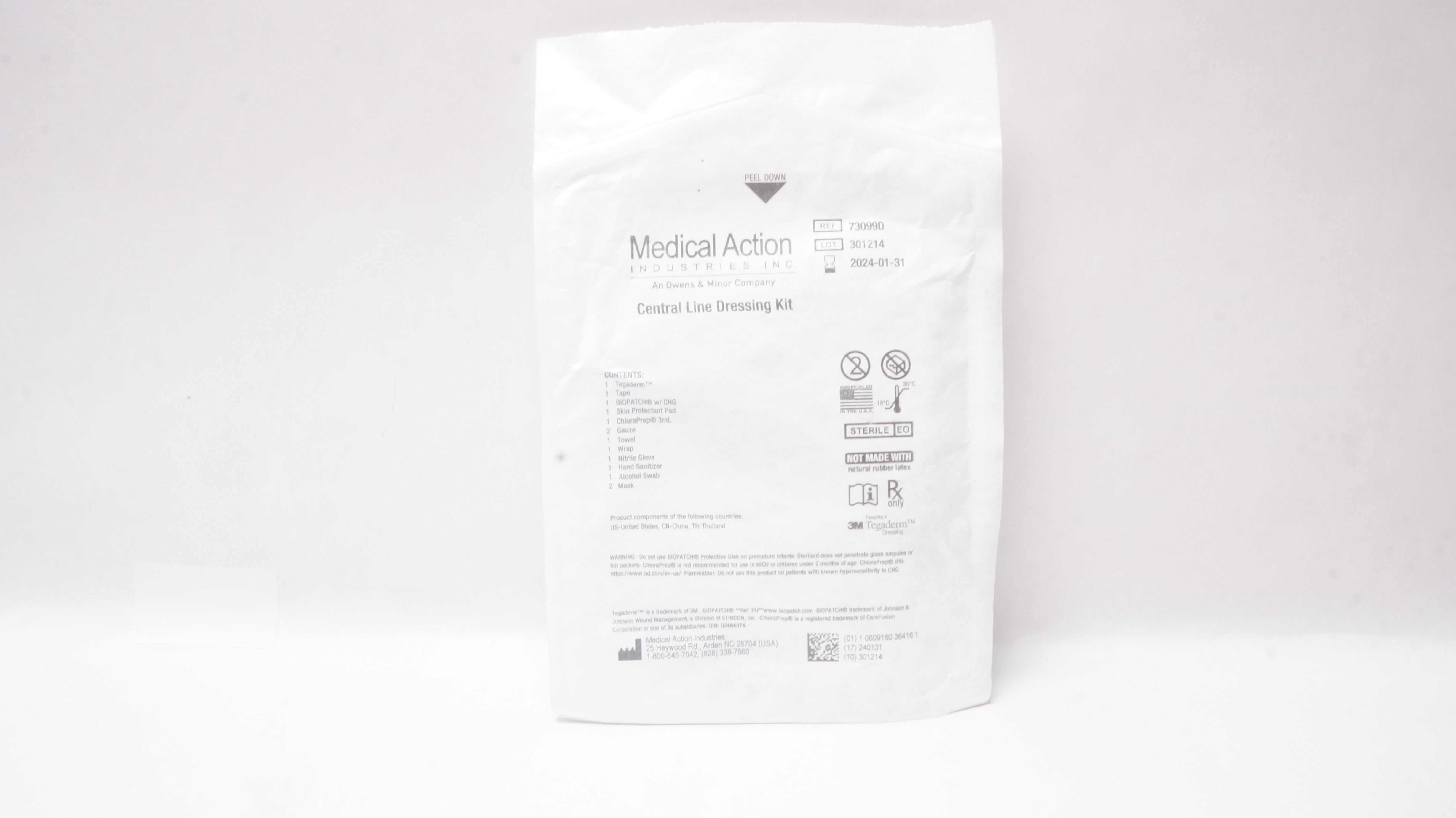 Medical Action 73099D Central Line Dressing Kit