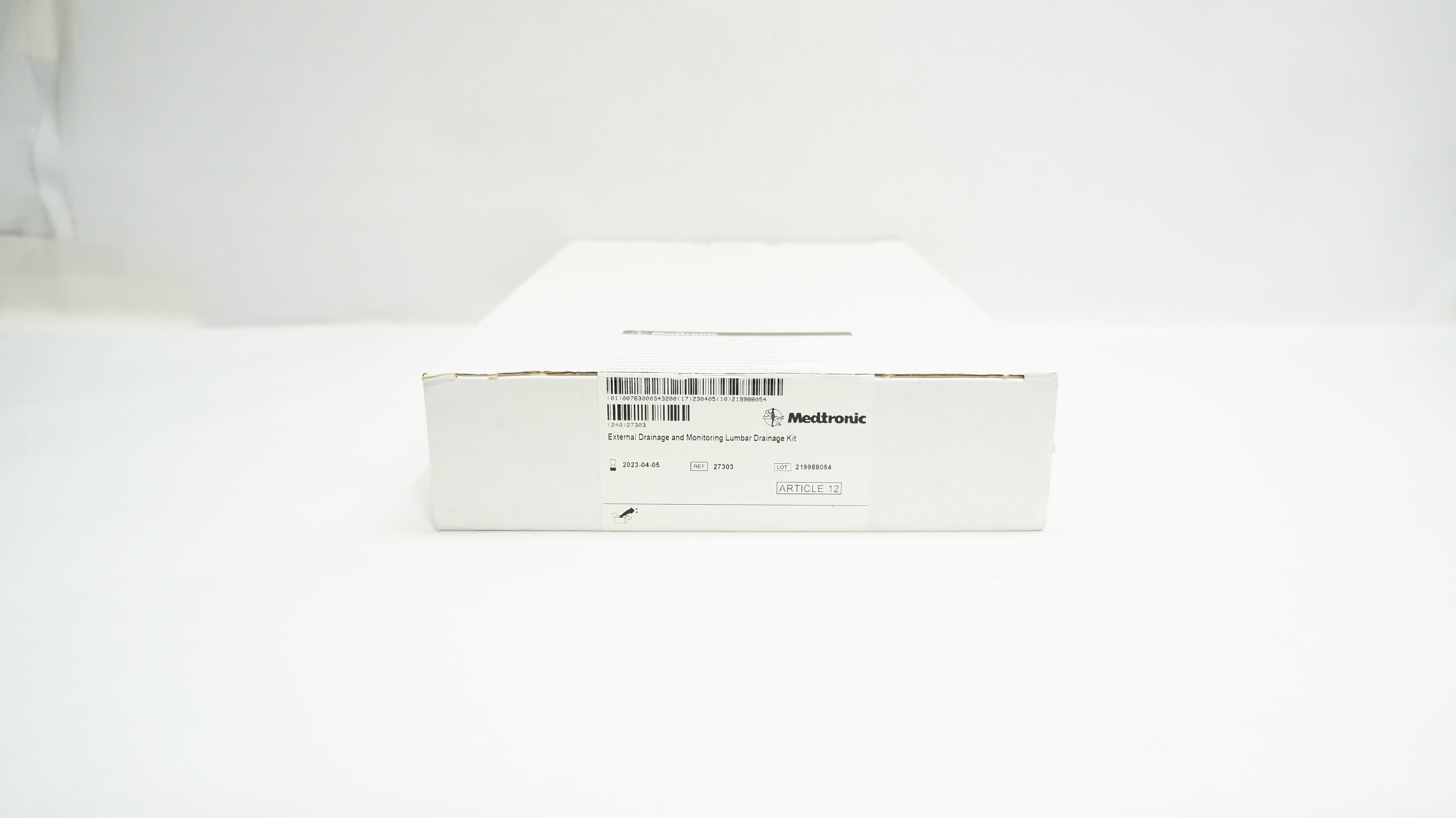 Medtronic 27303 External Drainage and Monitoring Lumbar Drainage Kit (x)