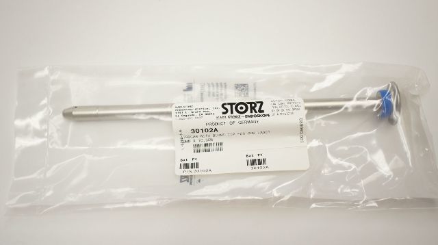 Karl Storz 30102A Trocar with Blunt Tip for CO2 Laser, 9mm x 10.5cm