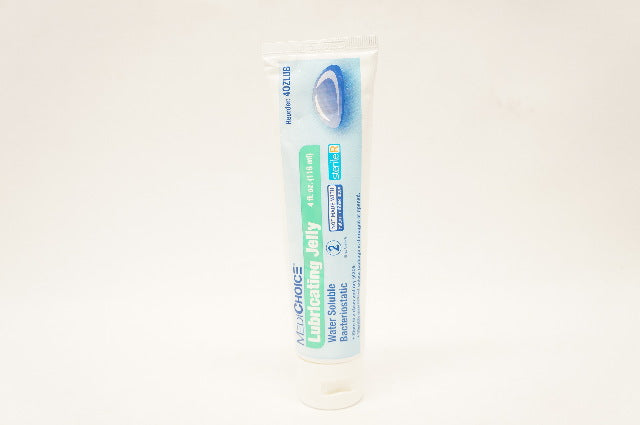MediChoice 40ZLUB Lubricating Jelly 4 fl oz Water Soluble Bacteriostatic