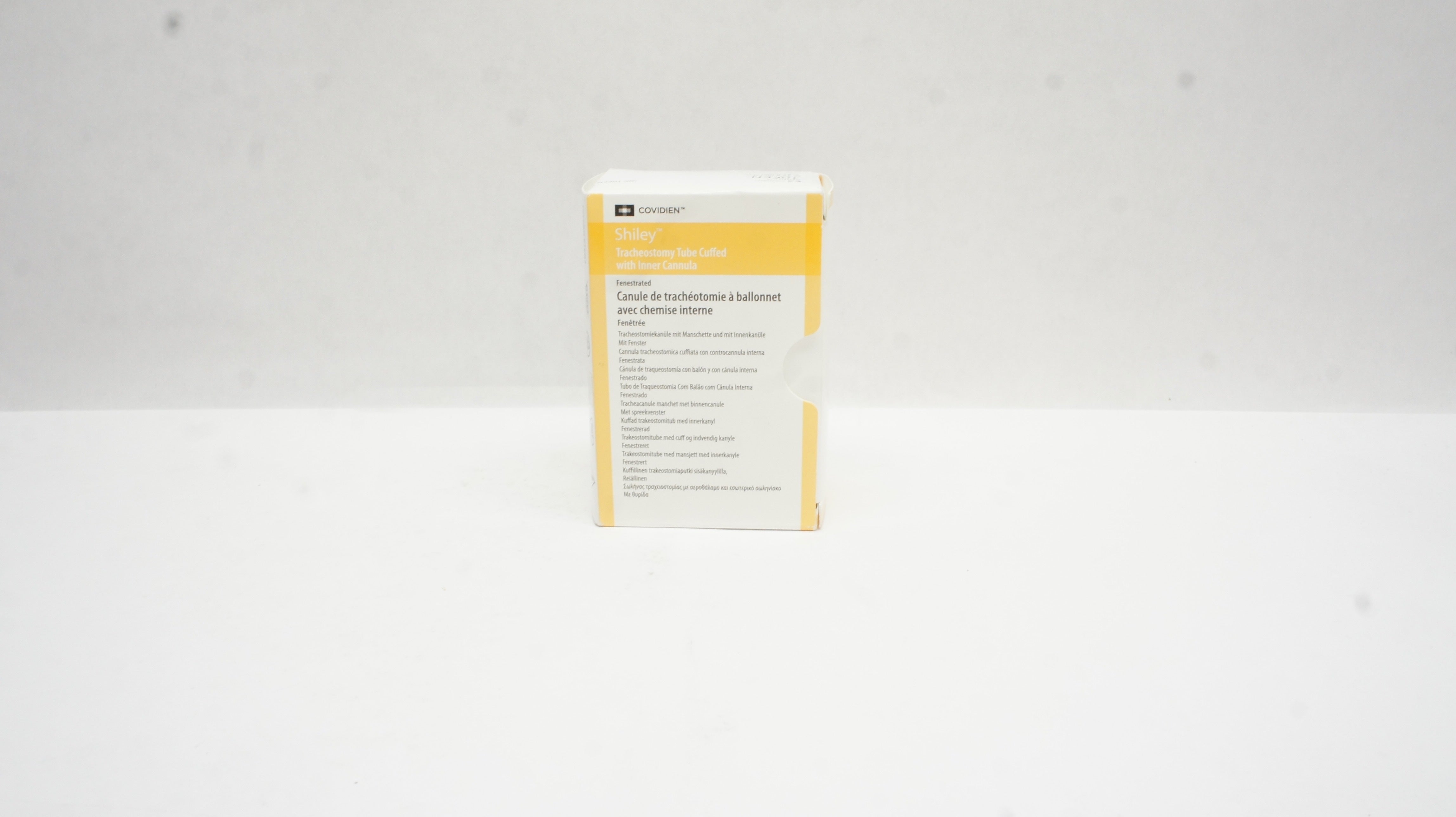 Covidien 10FEN Shiley Tracheostomy Tube Cuffed 8.9I.D x 13.8OD x 29.0 x 81mm (x)