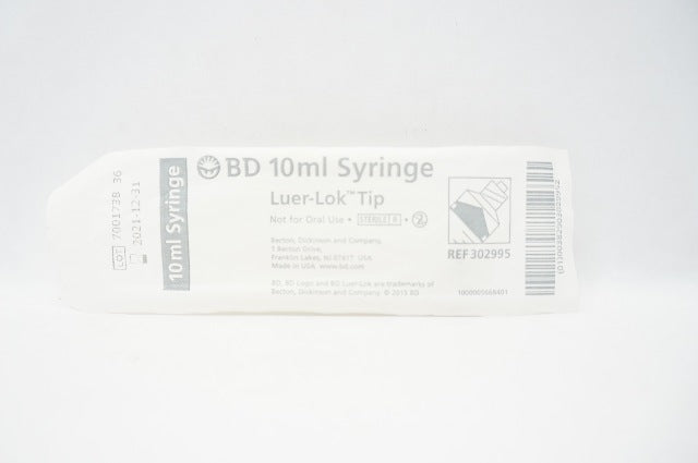 BD 302995 10ml Syringe Luer-Lok Tip (x)