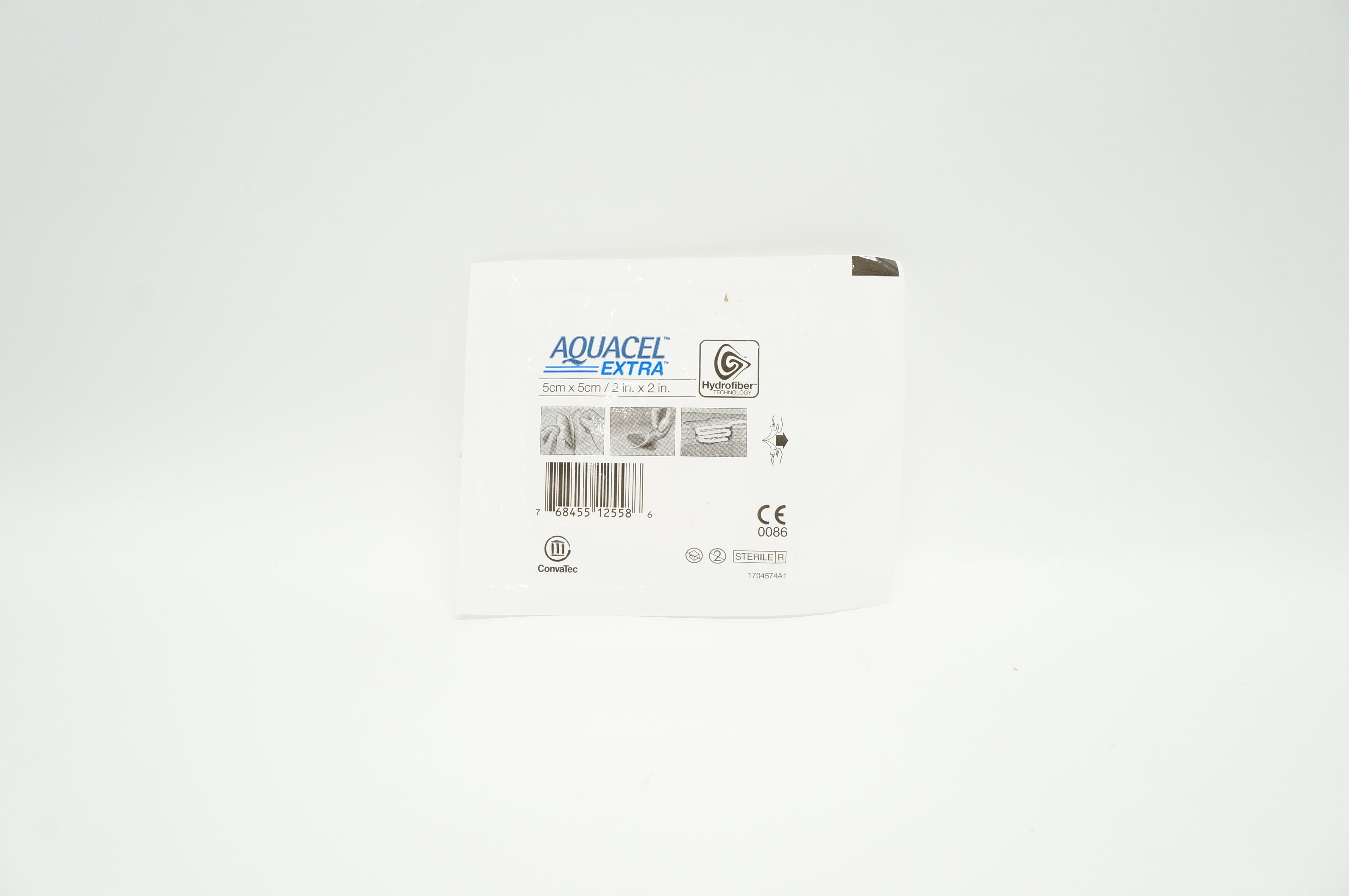 ConvaTec 08725 Hydrofiber Aquacel Extra 2in. x 2in. (x)