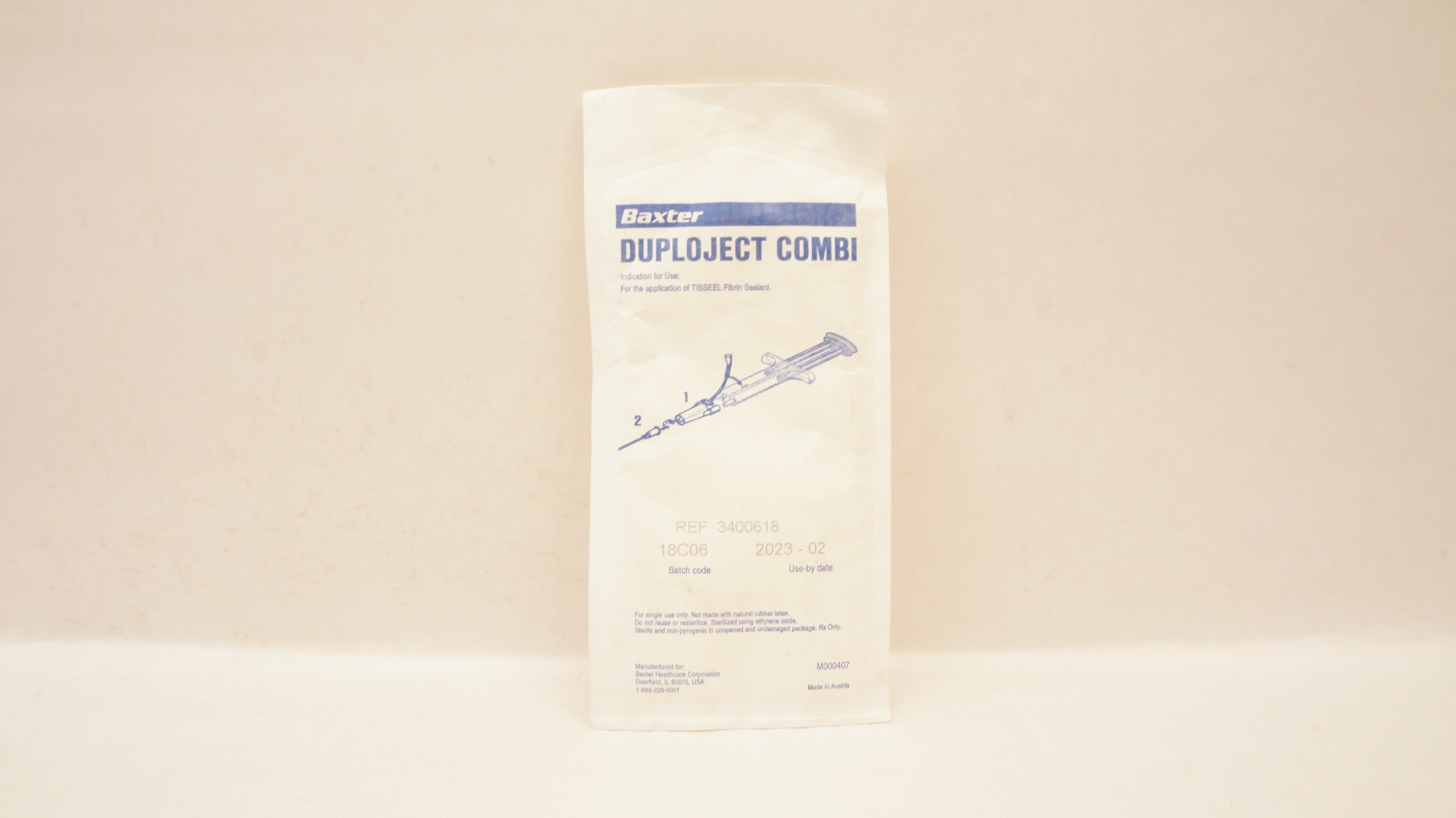 Baxter 3400618 Duploject Combi (x)