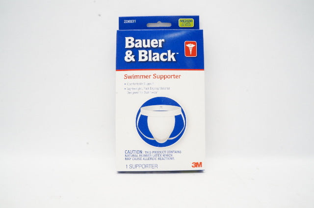 3M 206931 Bauer & Black Swim Supporter Medium 33 To 38inch