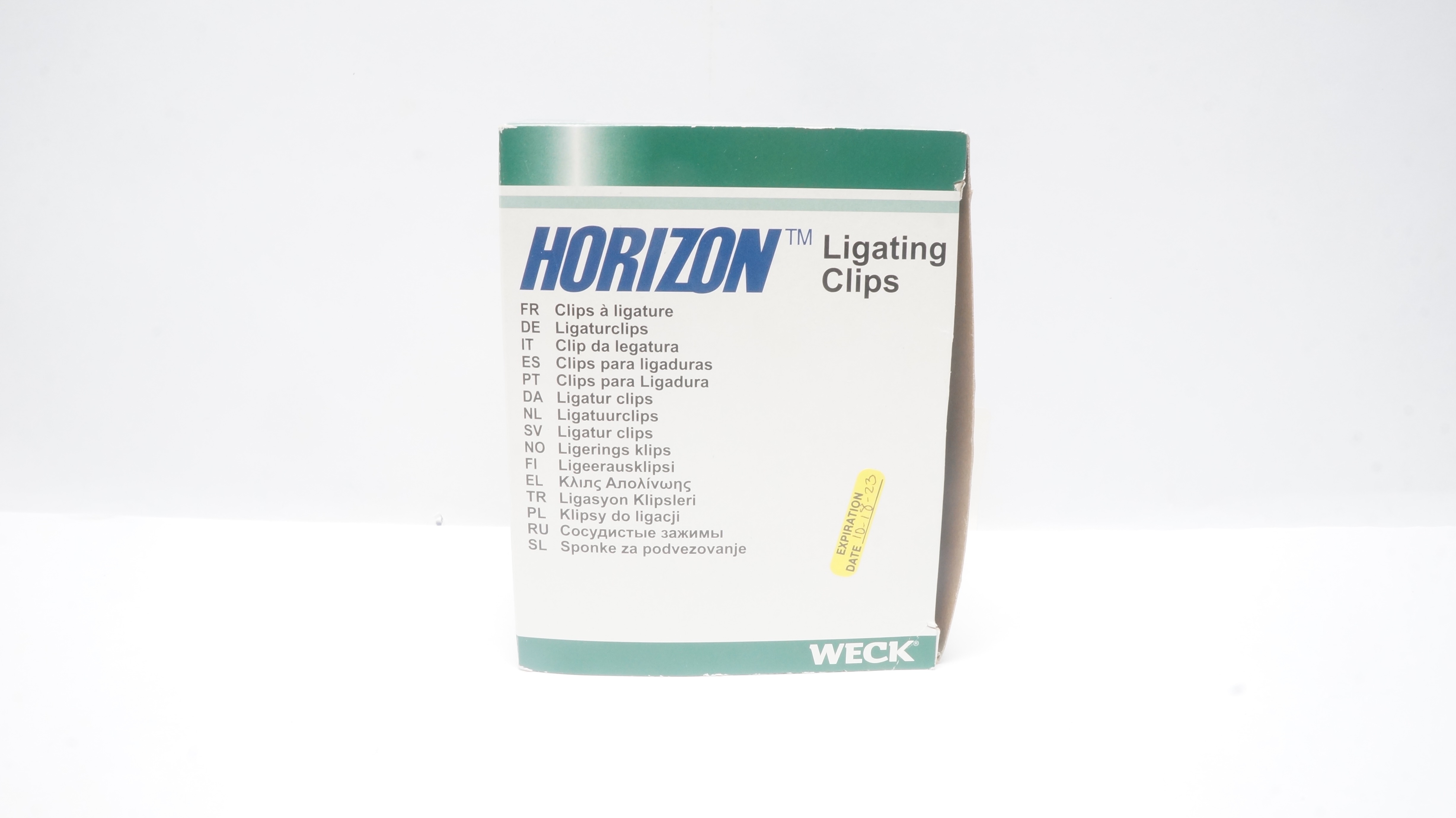 Teleflex 001201 Horizon Weck 6 Small-Wide Titanium Ligating Clips (x)- Box of 21