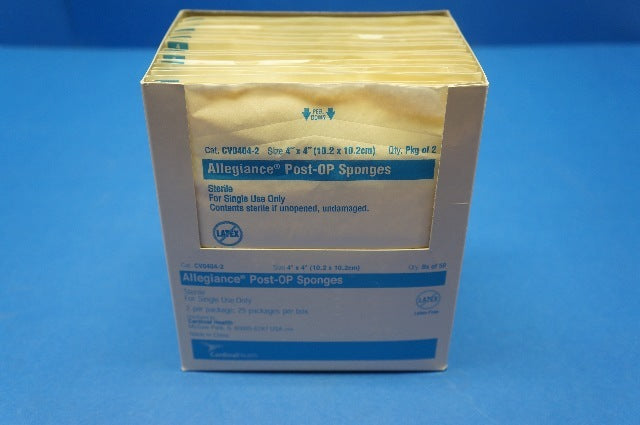 Cardinal Health CV0404-2 Allegiance Post-OP Sponges Size 4