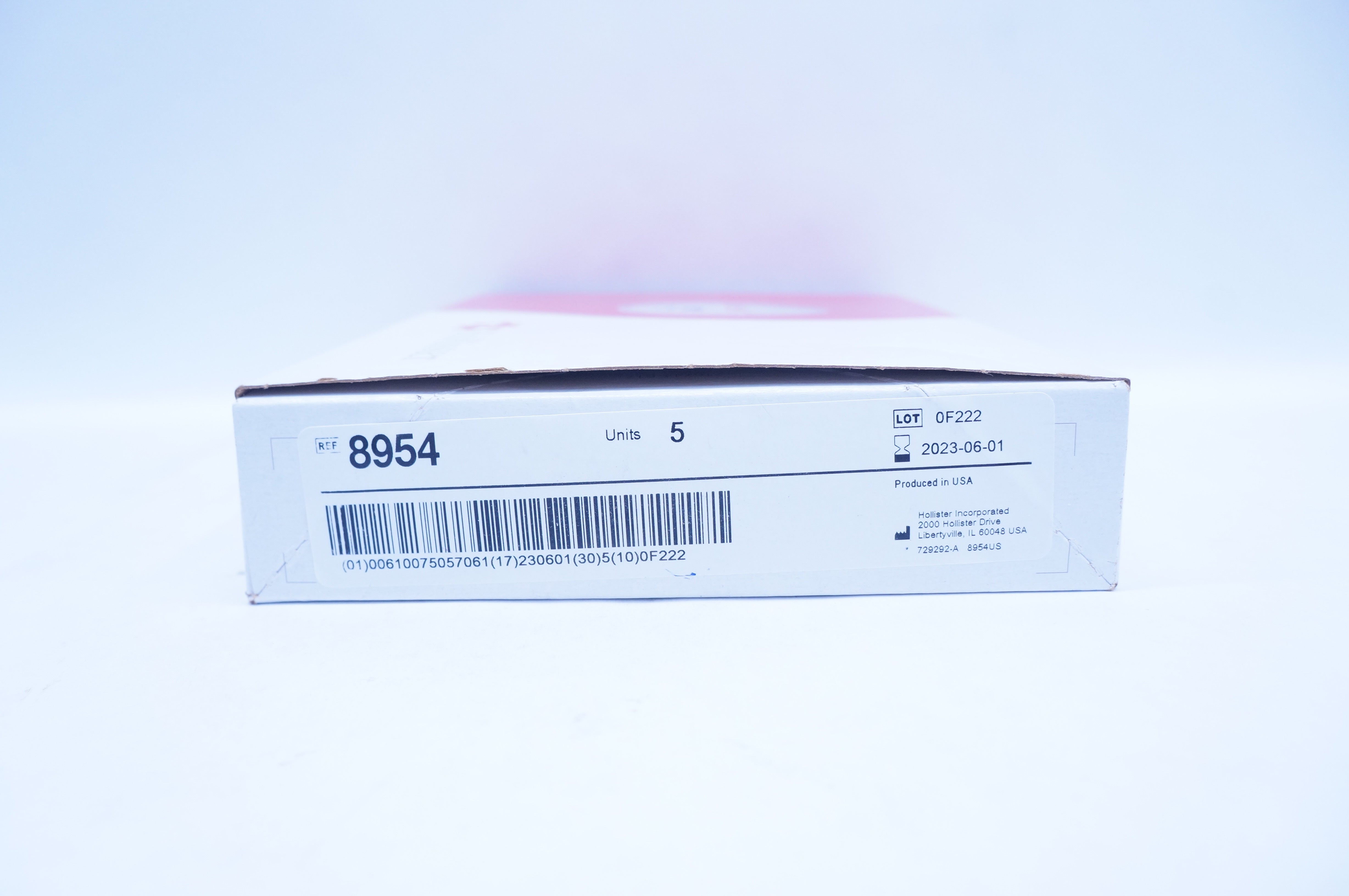 Hollister 8954 Premier CeraPlus Drainable Ostomy Pouch with Filter - Box of 5