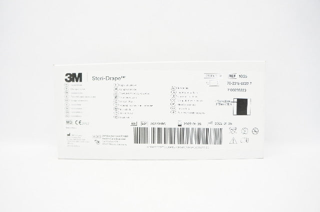 3M 1035 Steri-Drape Incise Drape 3-7/8inch x 7-7/8inch - Box of 10
