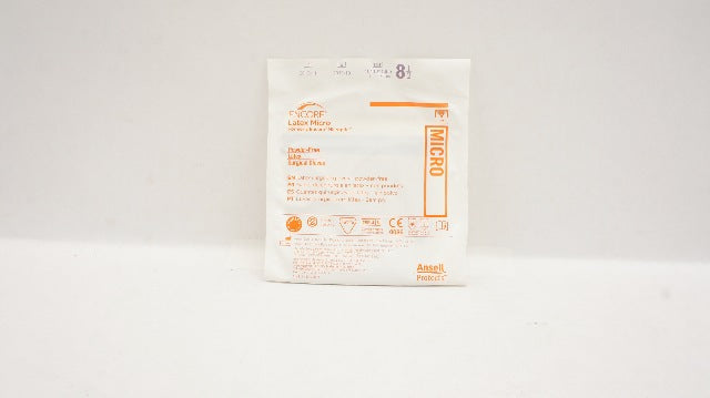 Ansell 5787006 Encore Latex Micro Powder-Free Surgical Gloves, Size 8-1/2 (x)