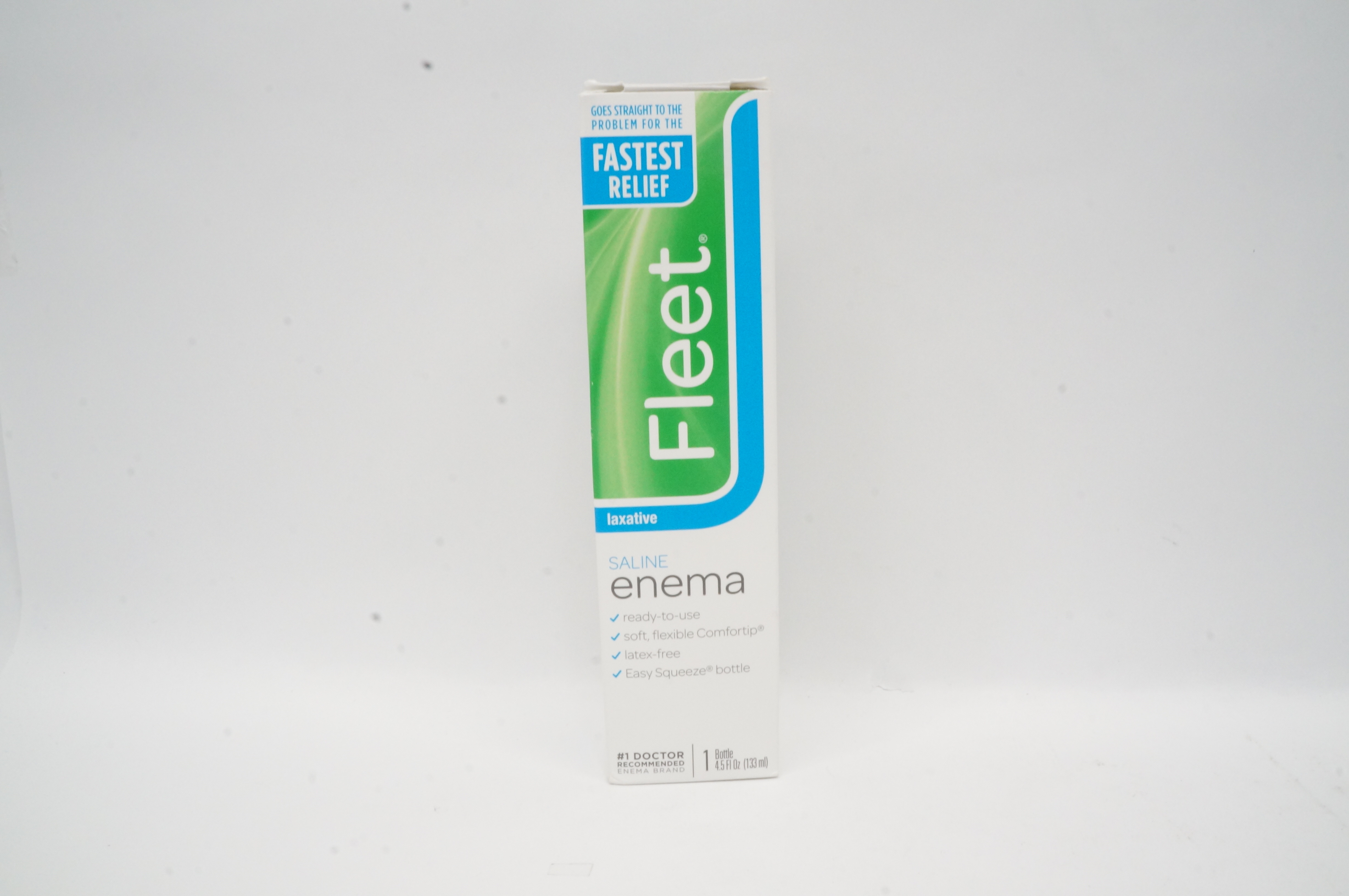Fleet Laxative Saline Enema 1 Bottle 4.5 Fl Oz (x)