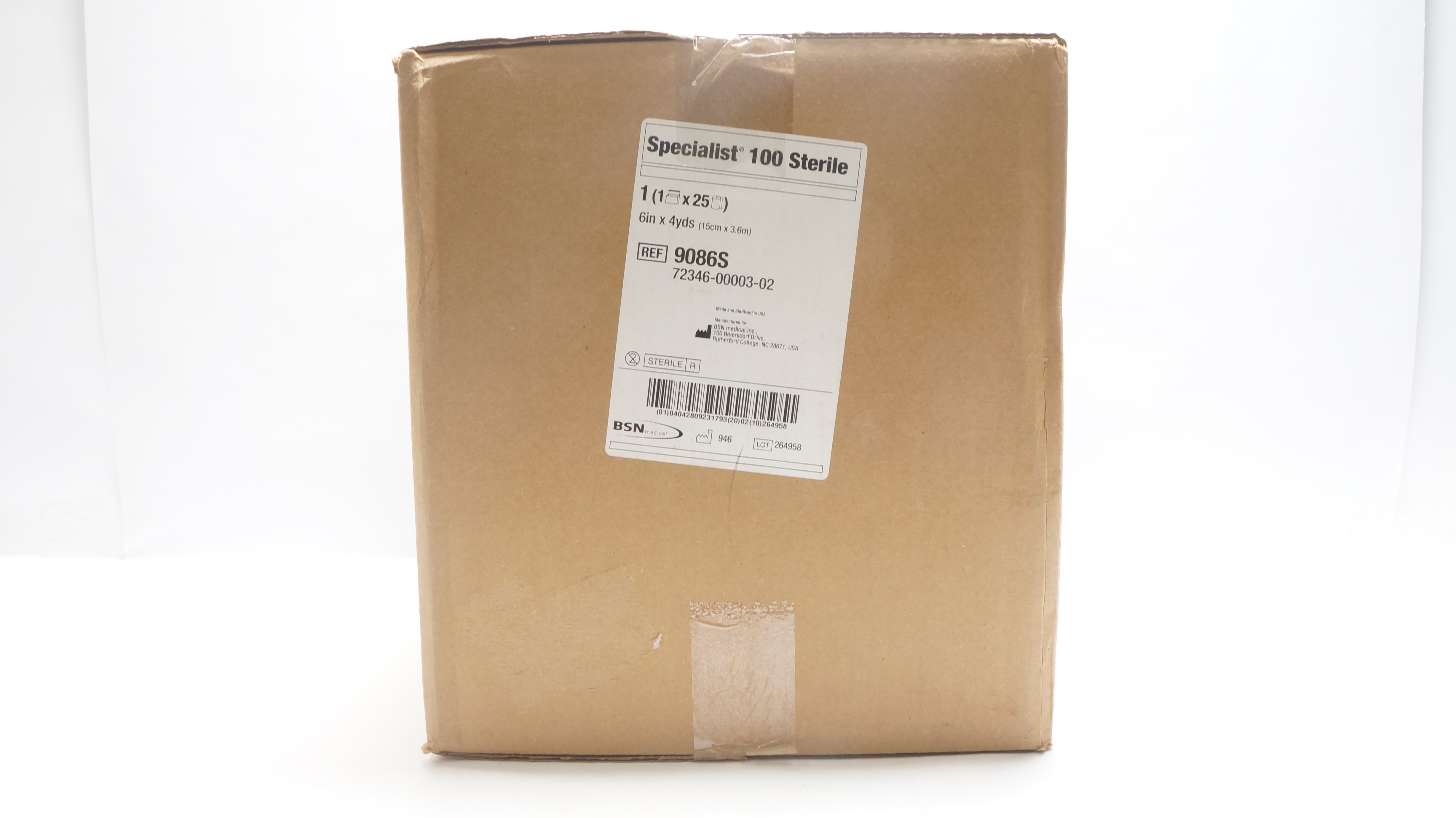 BSN 9086S Specialist Cotton Cast Padding Sterile 6 inch x 4 yds - Box of 25