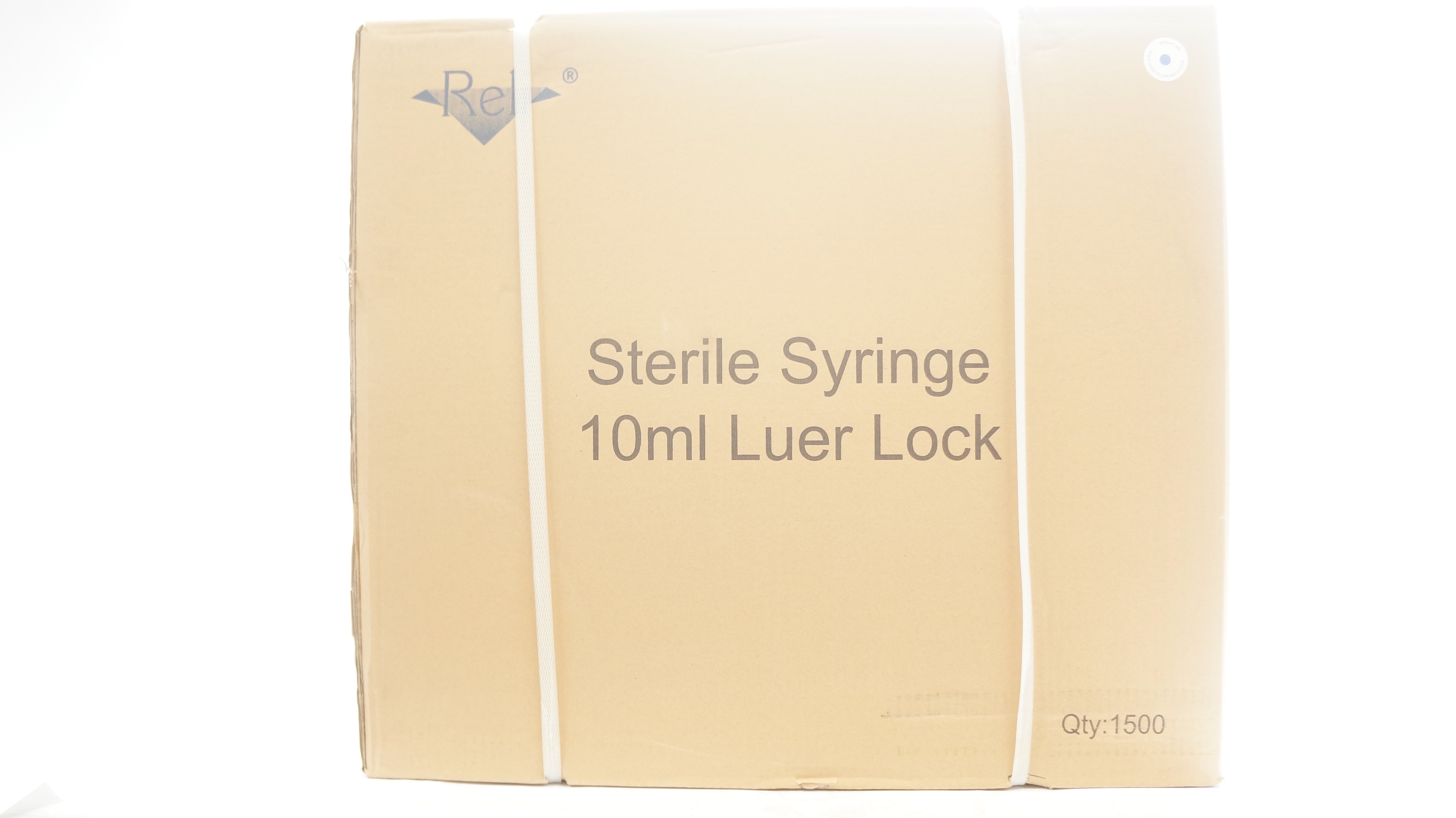 Reli S10ML Sterile Syringe 10ml Luer Lock - Box of 1500