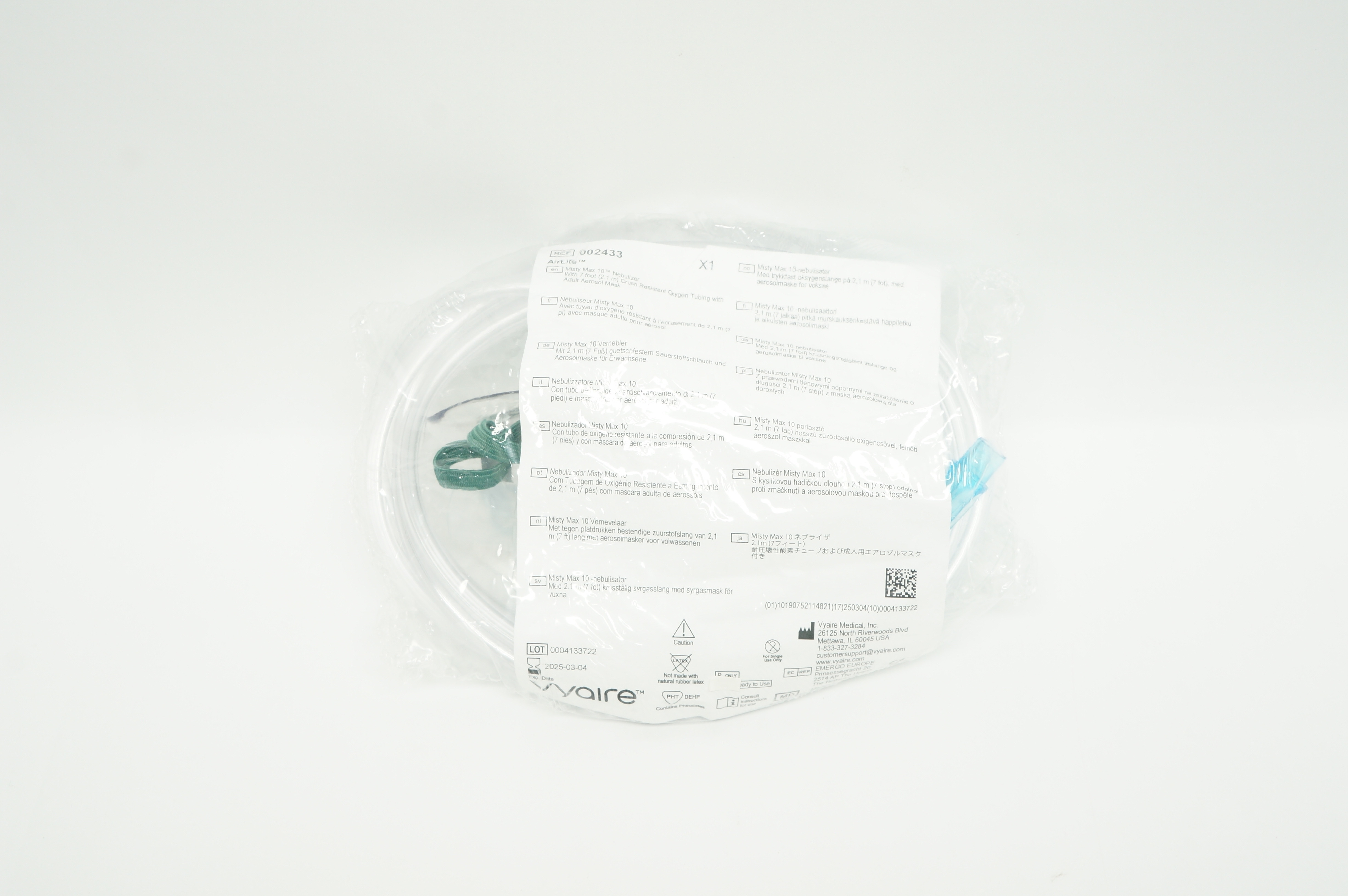 Vyaire 002433 AirLife Misty Max 10 Nebulizer