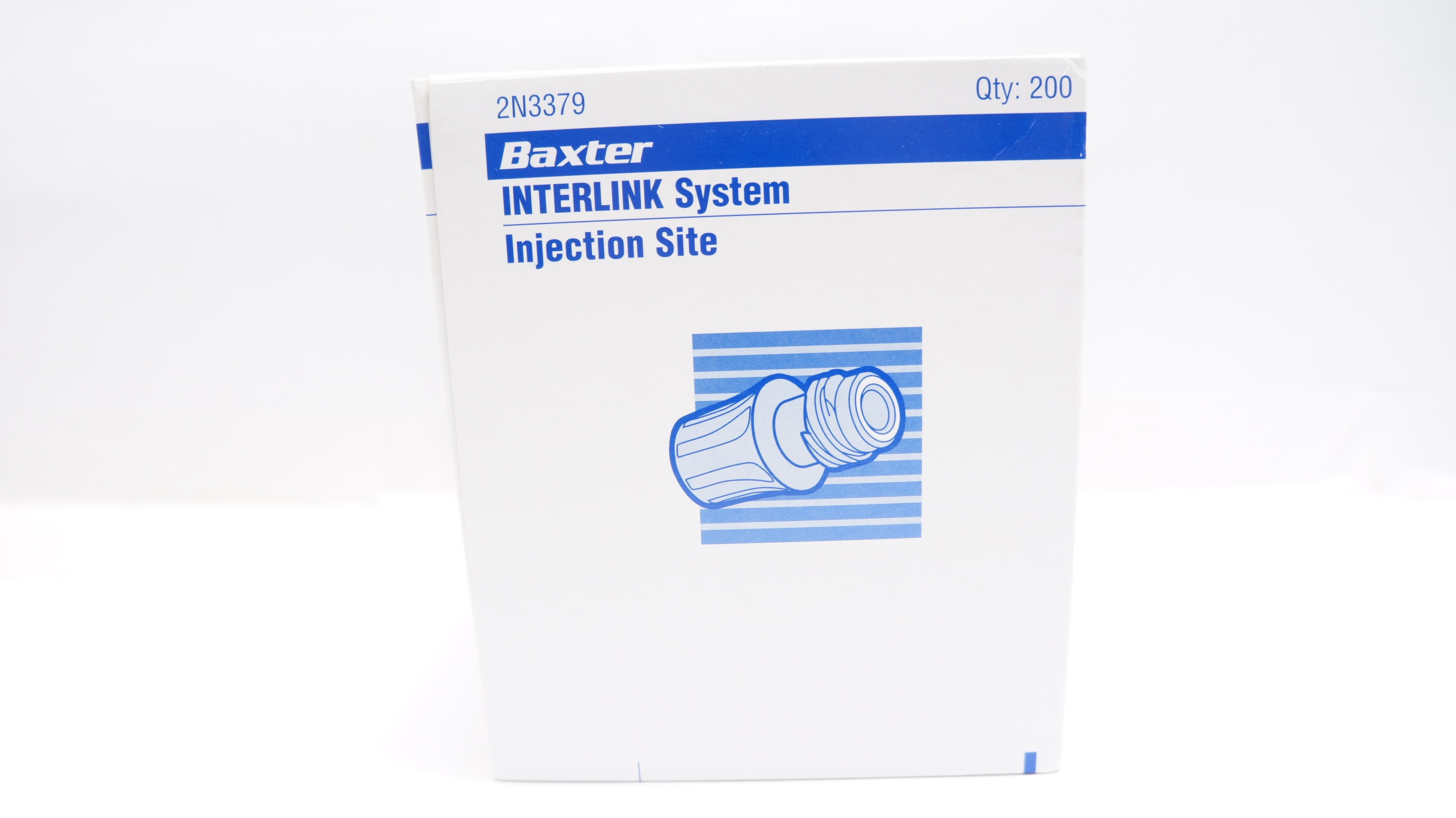 Baxter 2N3379 Interlink Injection Site - Box of 200