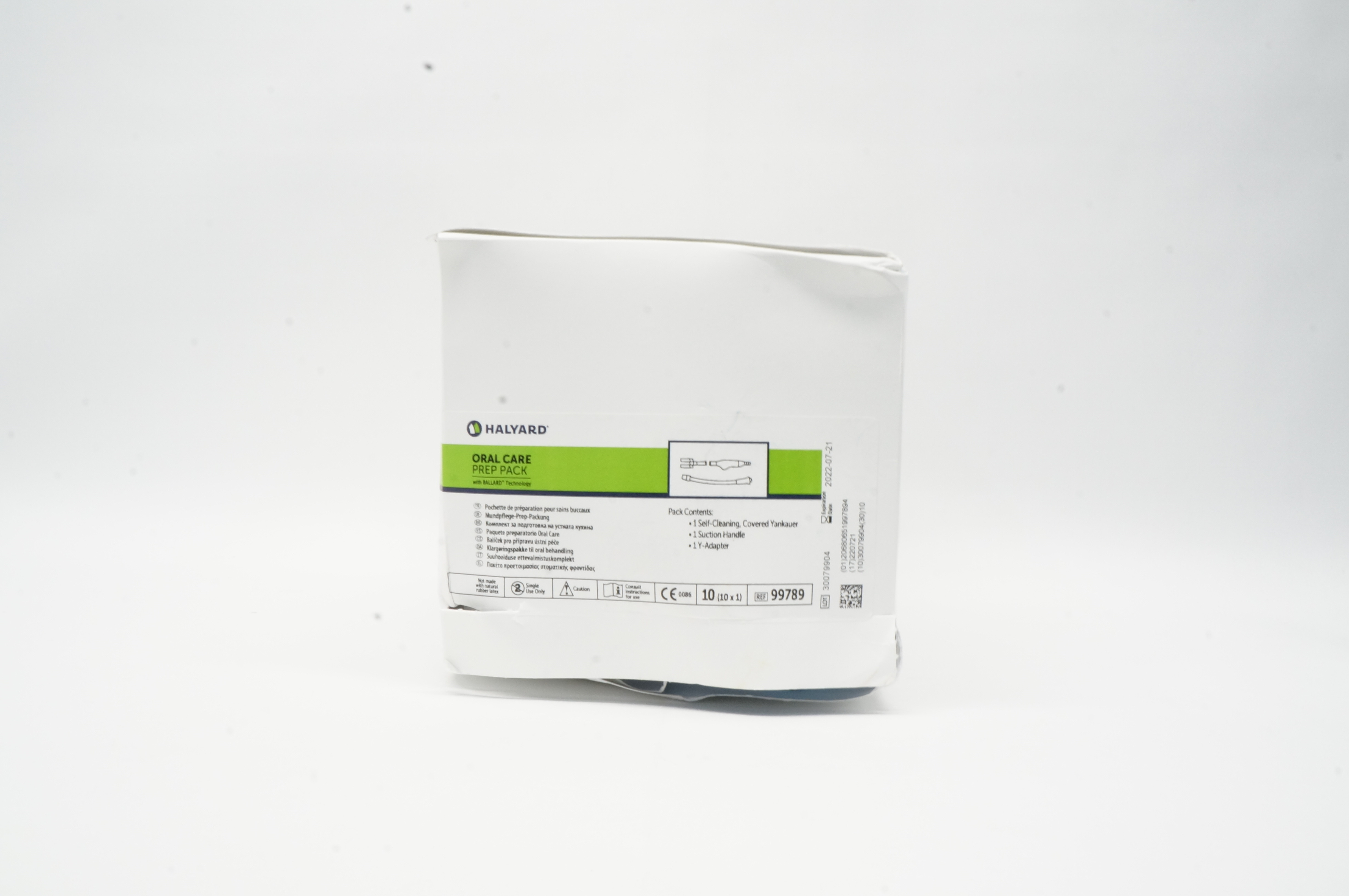 Halyard 99789 Oral Care Prep Pack - Box of 10