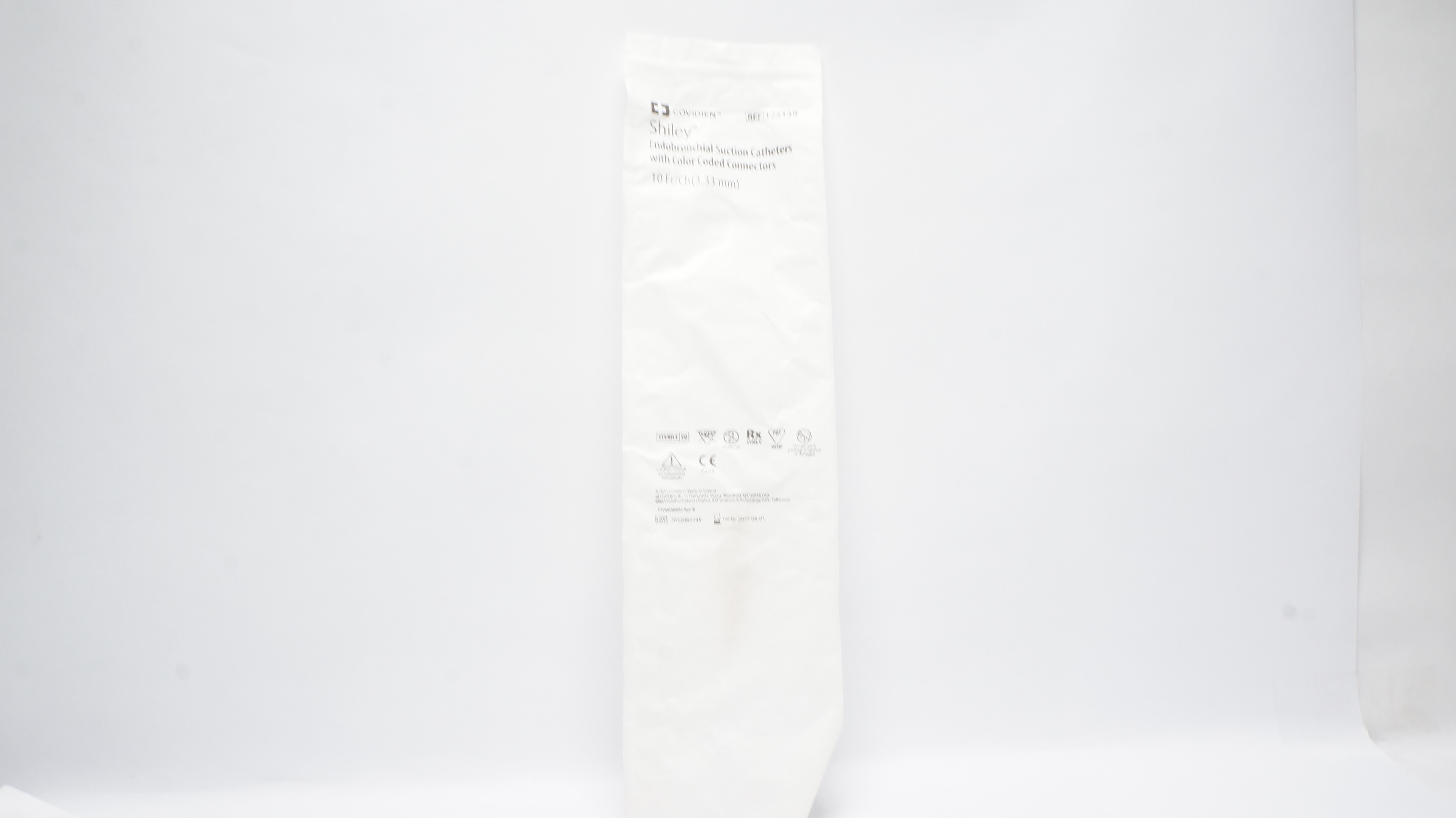 Covidien 125139 Shiley Endobronchial Suction Cath. W/Color Coded Connector 10Fr