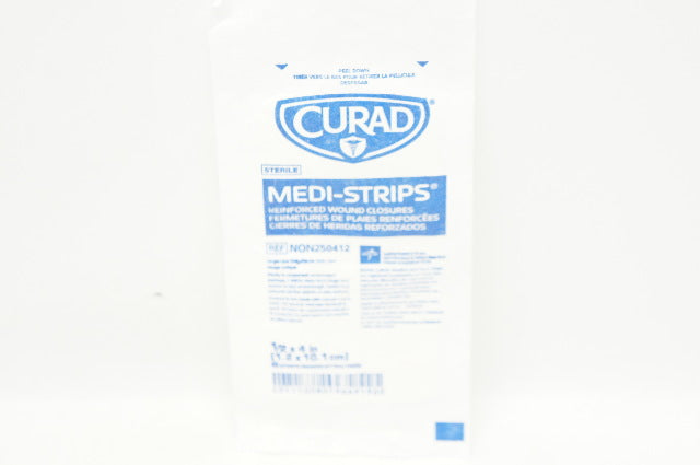 Medline NON250412 Curad Medi-Strips Reinforced Wound Closures 1/2 x 4 inch