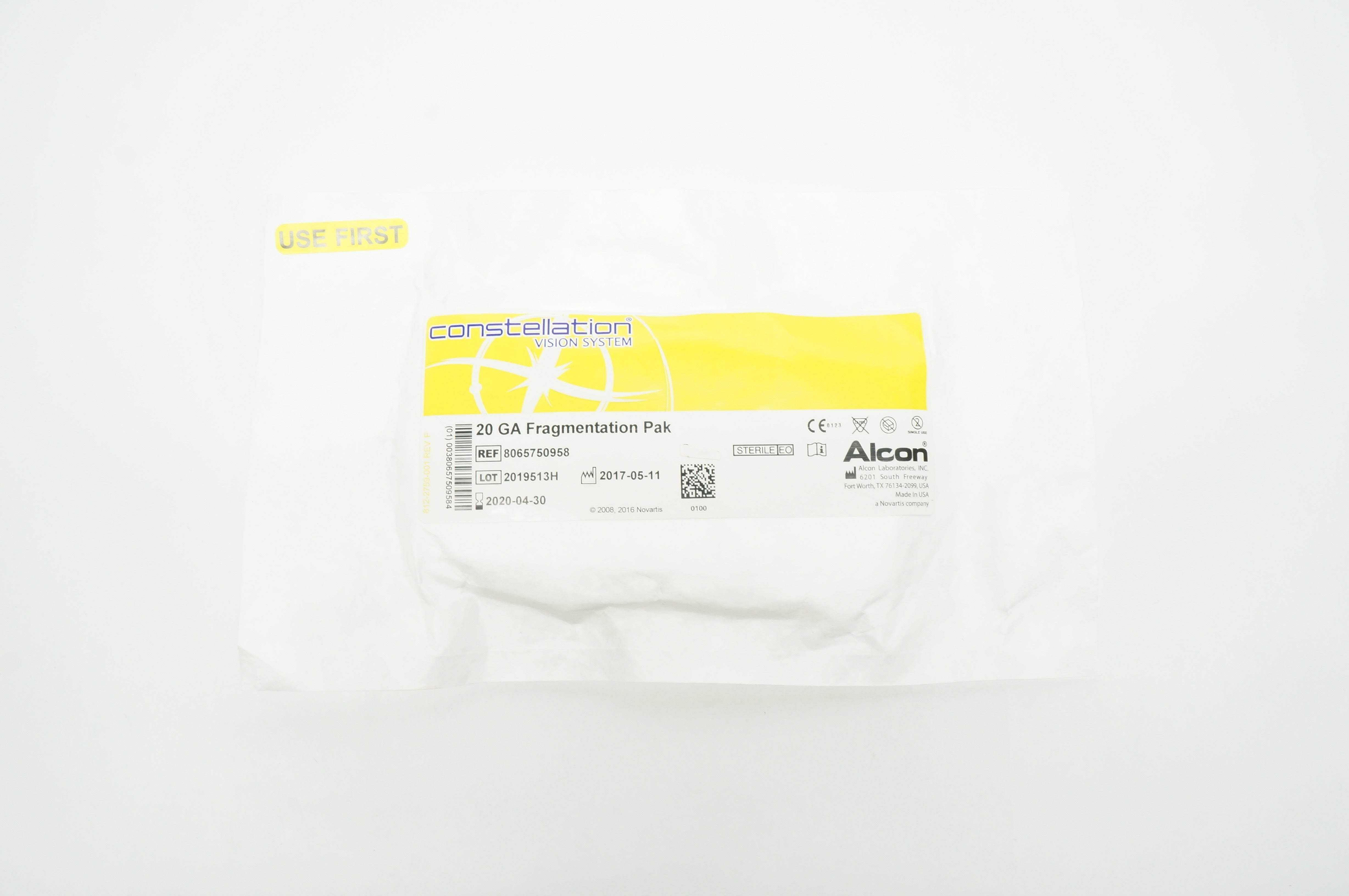 Alcon 8065750958 20Ga Fragmentation Pak (x)