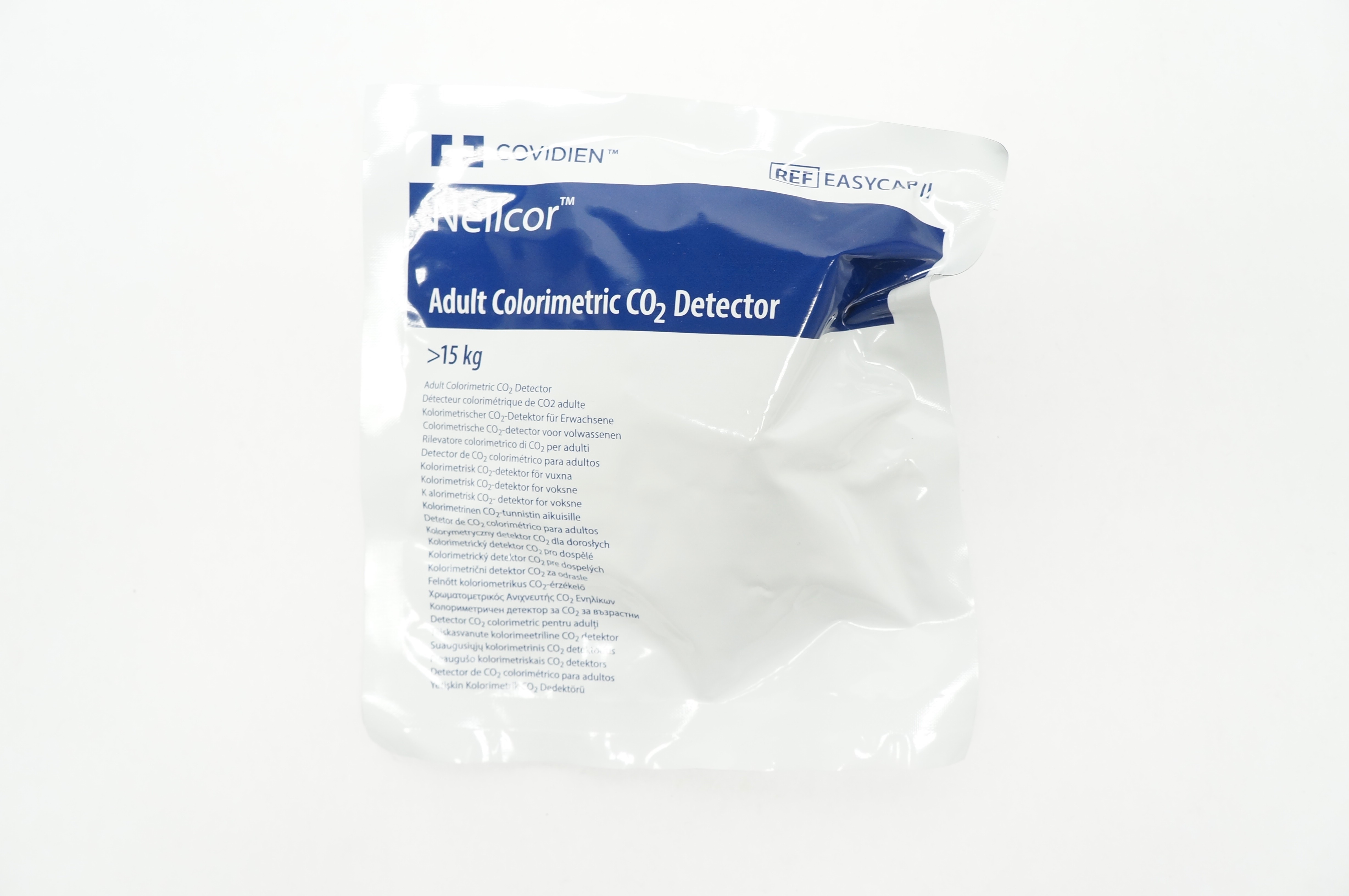 Covidien EASYCAPII Nellcor Adult Colorimetric CO2 Detector >15kg (x)