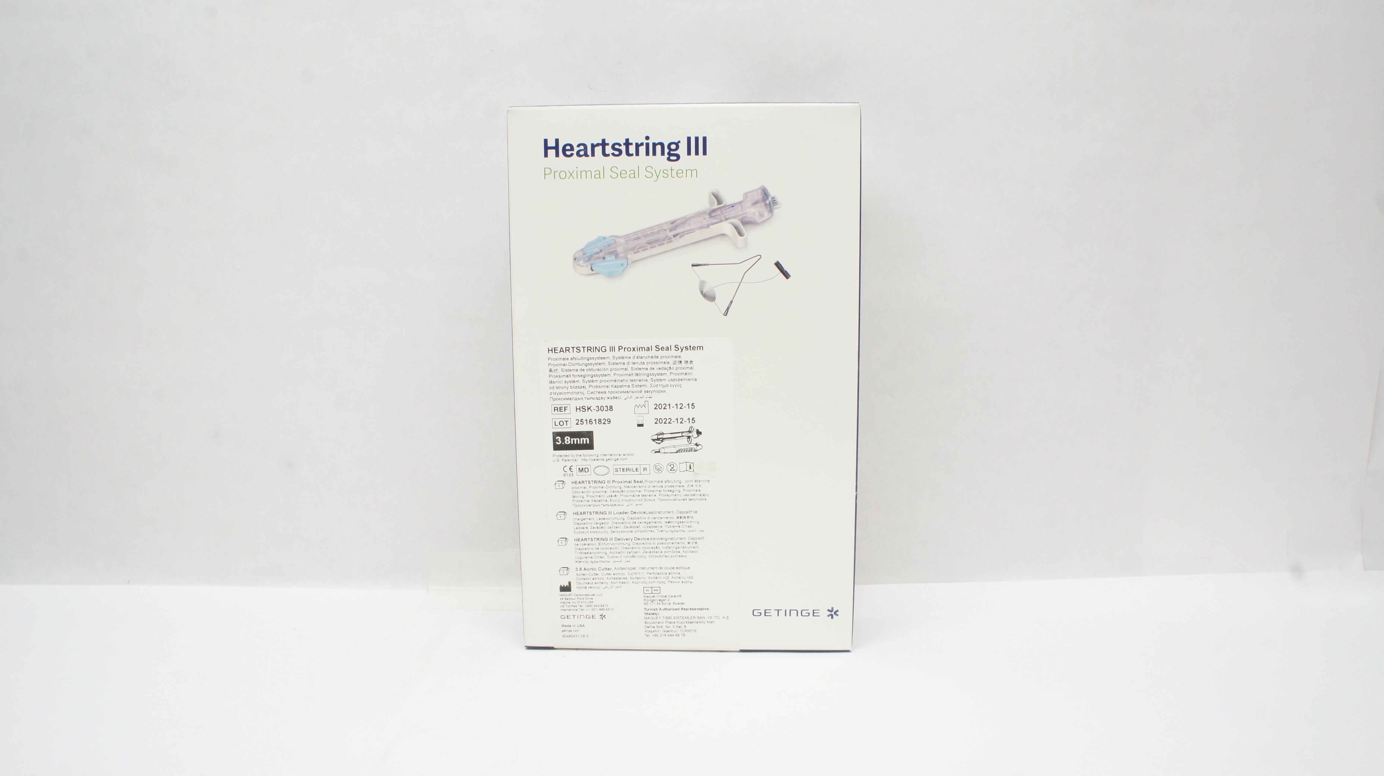 Maquet HSK-3038 HEARTSTRING III Proximal Seal System 3.8 mm (x)