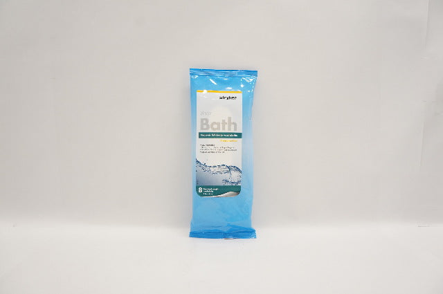 Stryker 7991 Sage Bath Hygienic Full-Body Washcloths 8 x 8inch - Packet of 8