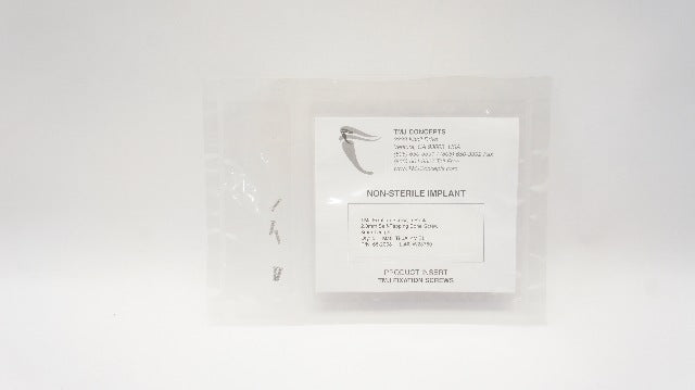 TMJ Concepts 65-2008 2.0mm Self-Tapping Bone Screw 8mm - Pack of 5