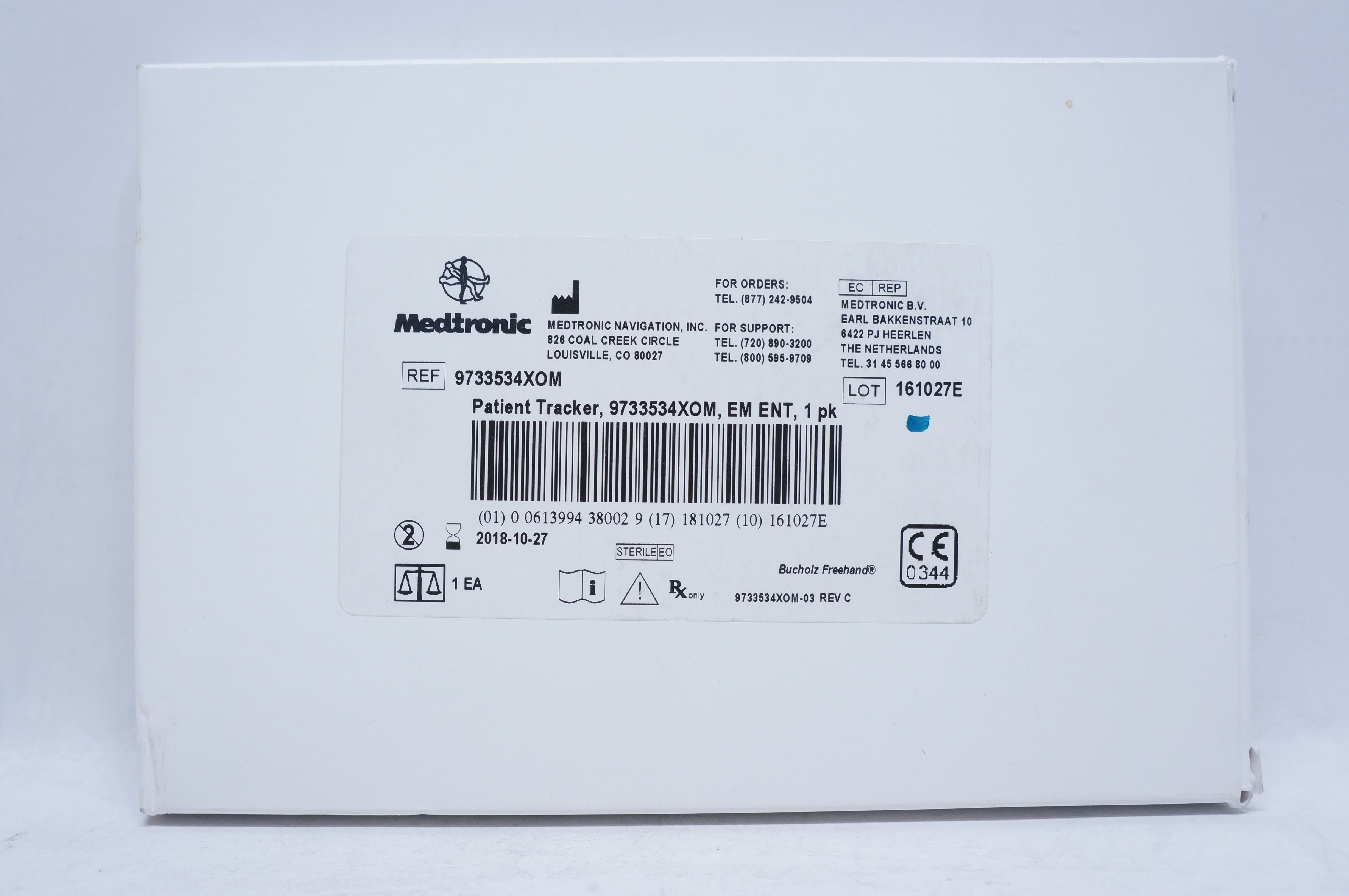 Medtronic 9733534XOM Patient Tracker, EM ENT (x)