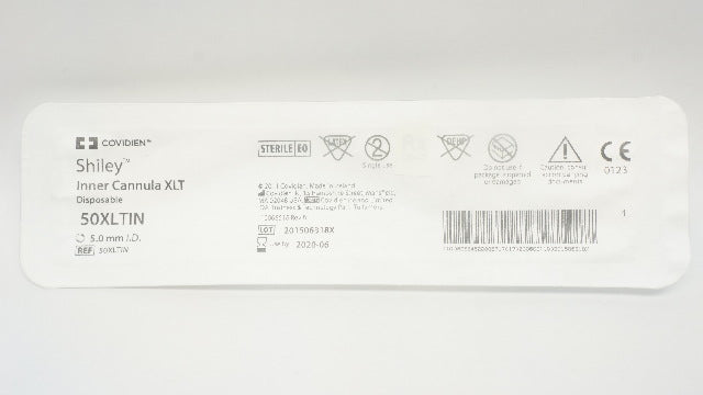 Covidien 50XLTIN Shiley Inner Cannula XLT Disposable 5.0mm ID (x)