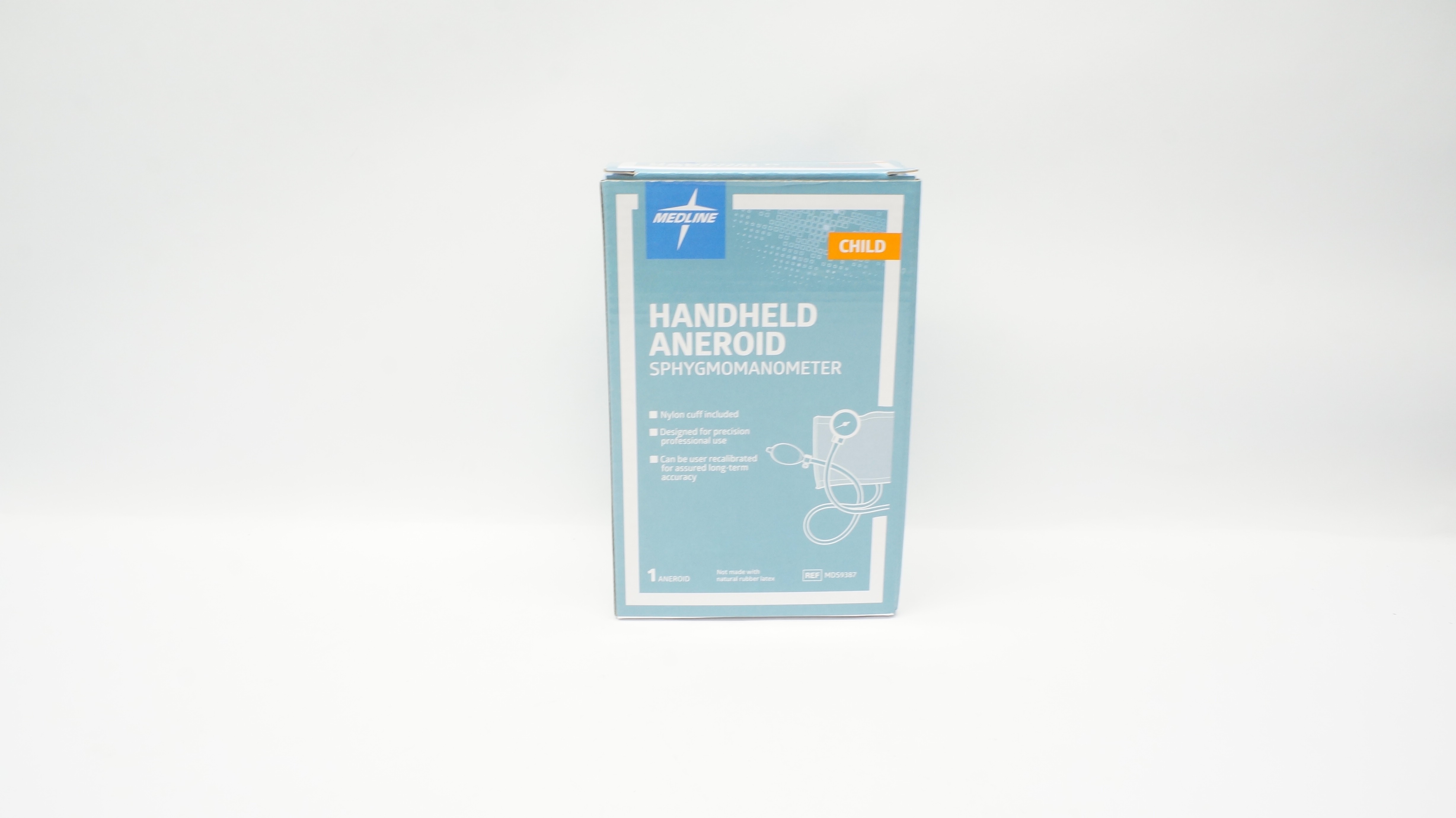 Medline MDS9387 Handheld Aneroid Sphygmomanometer