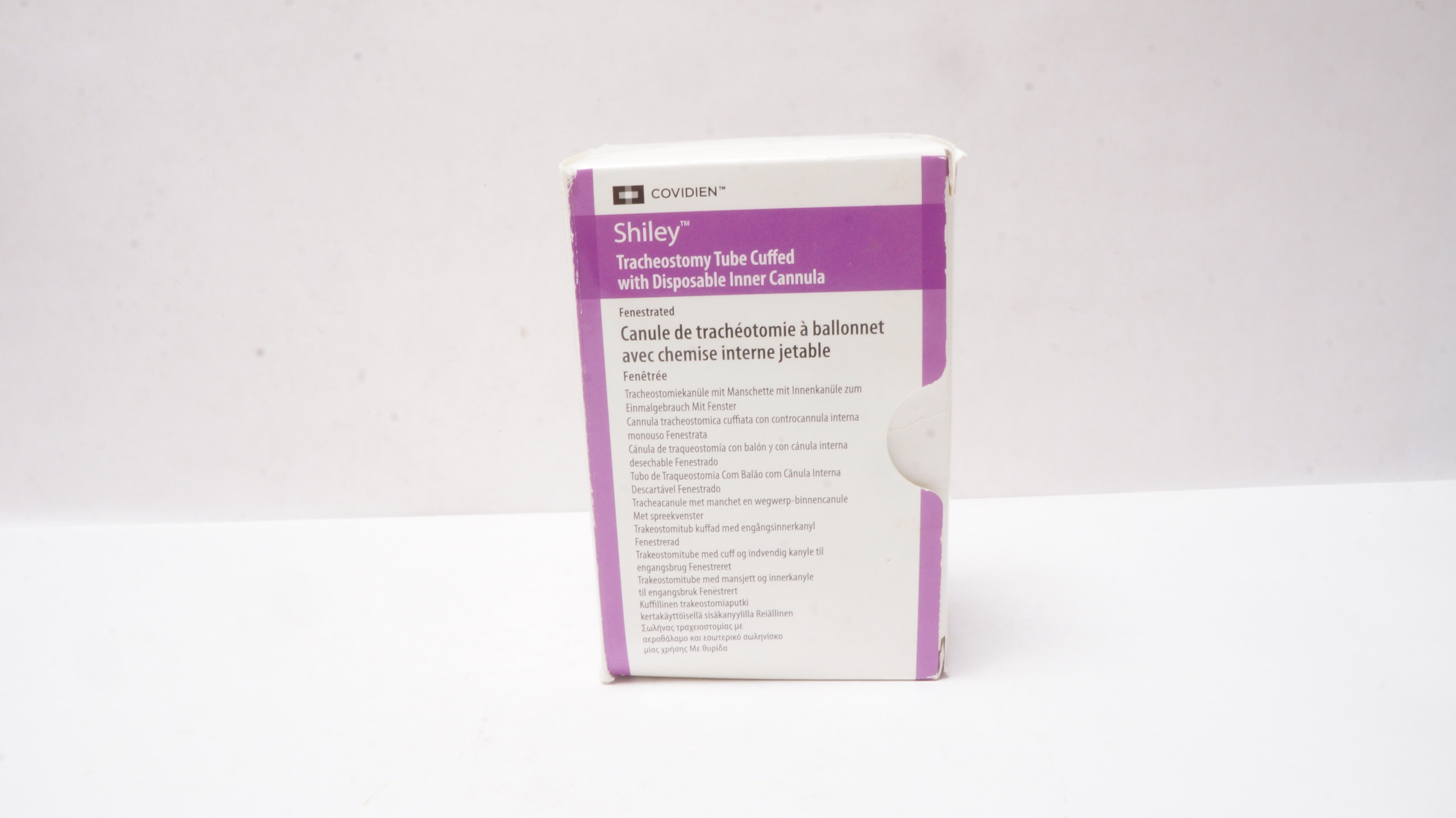 Covidien 4DFEN Shiley Tracheostomy Tube Cuffled 5.0mm x 9.4mm (x)