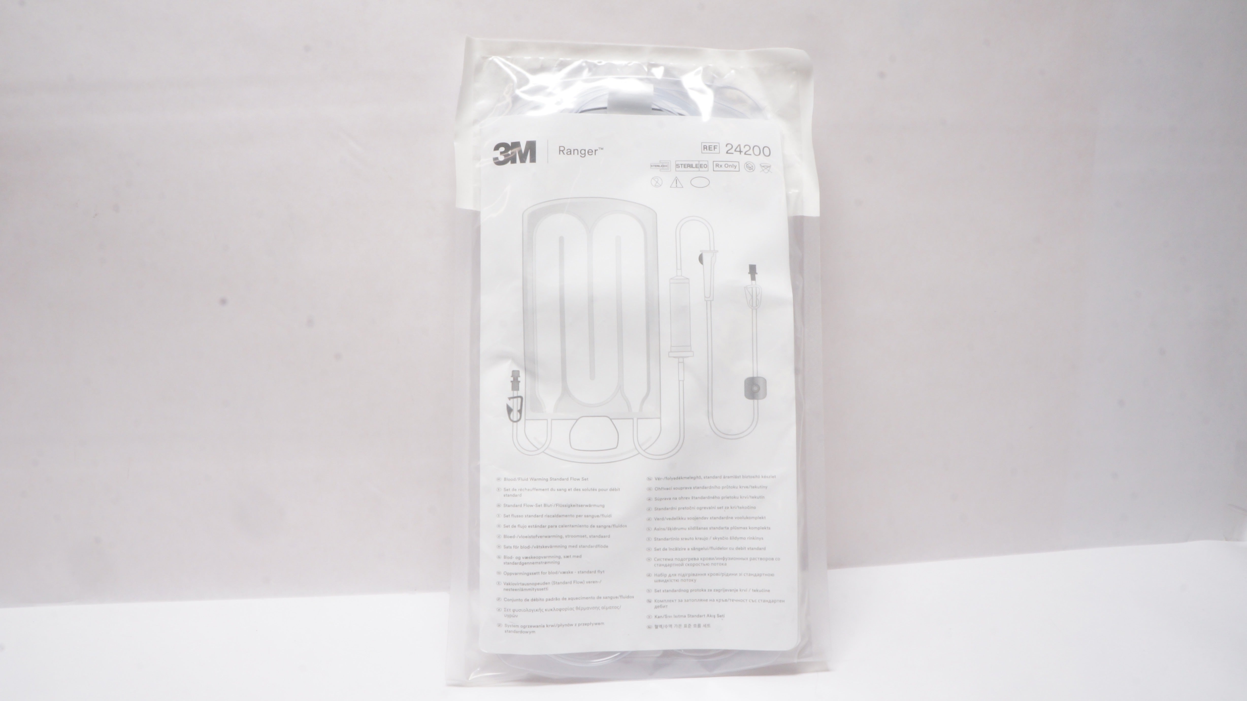 3M 24200 Ranger Blood/Fluid Warming System Standard Flow Set