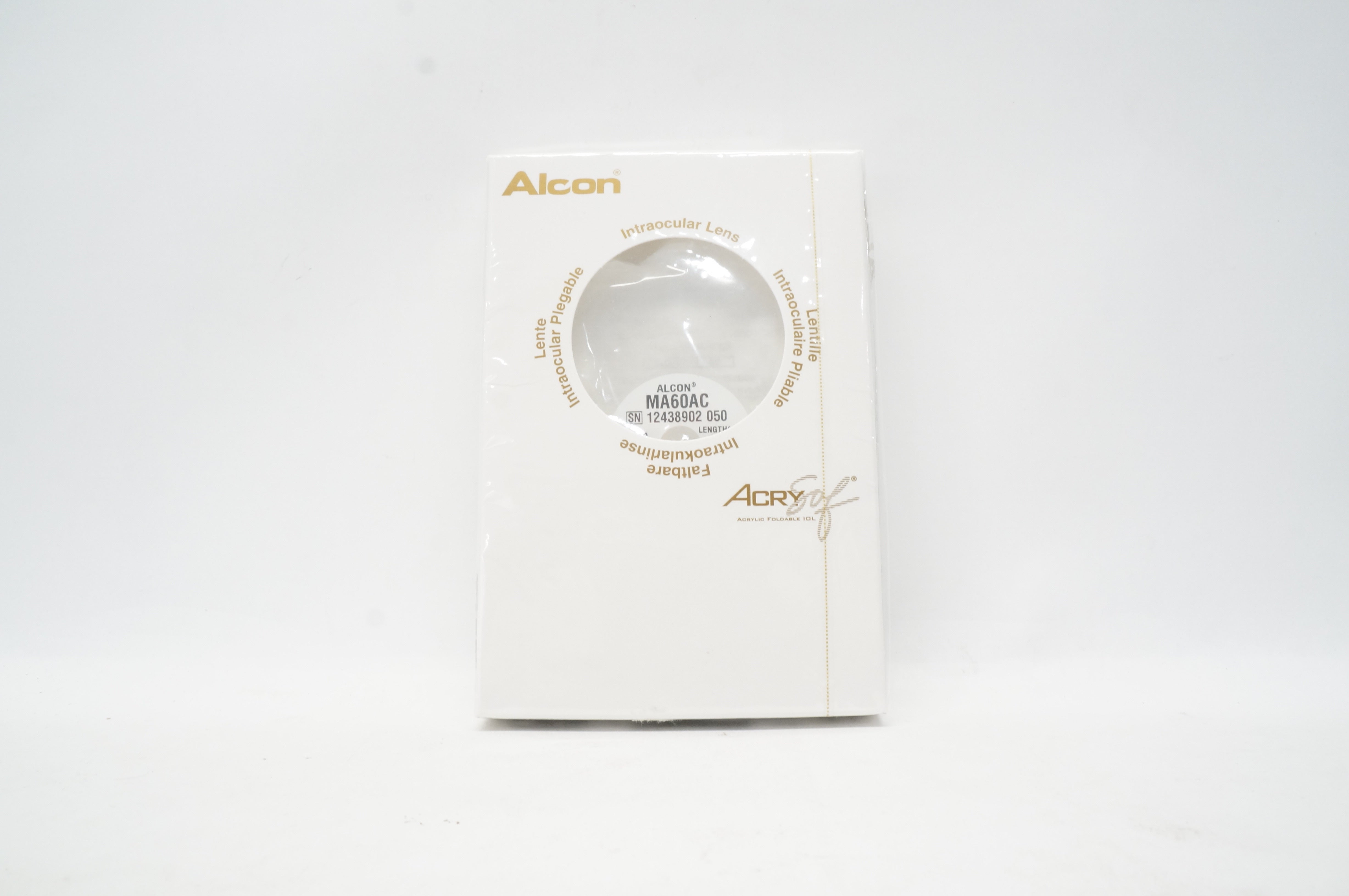 Alcon MA60AC AcrySof Soft Acrylic Multipiece 26.0D, 13.0mm, Optic 6.0mm (x)