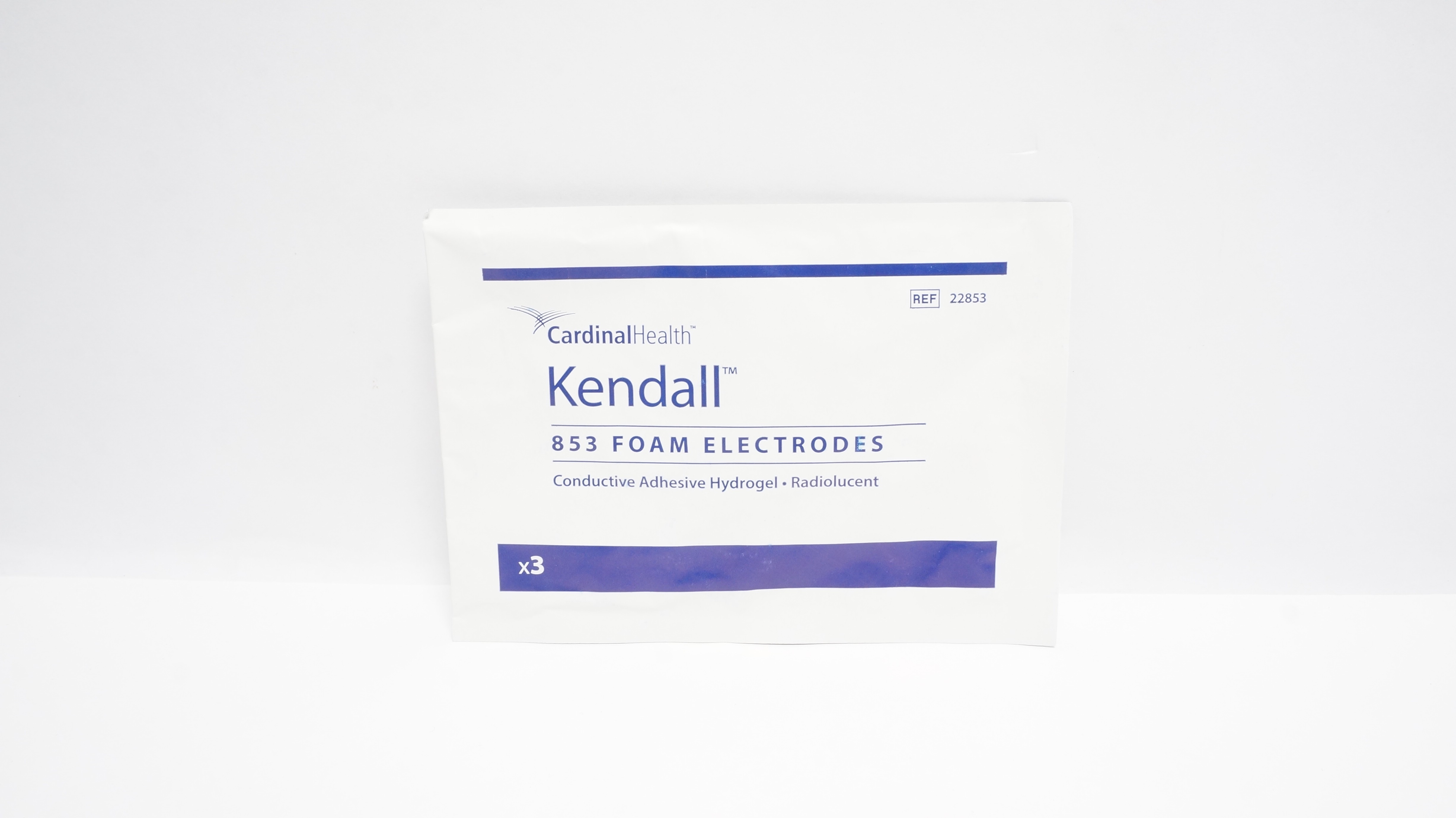 Cardinal Health 22853 Kendall 853 Foam Electrodes (x) - Pack of 3