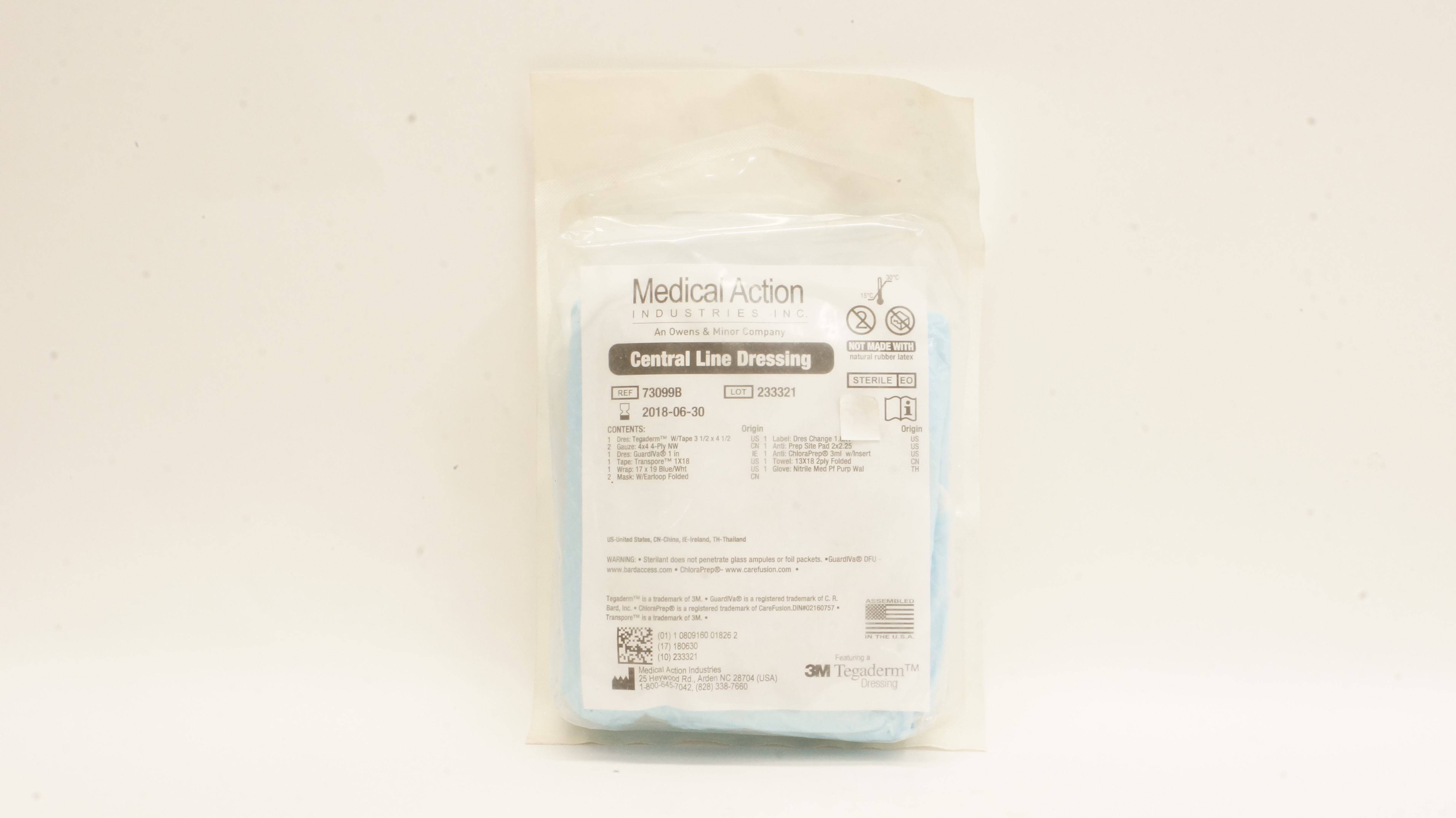 3M 73099B Tegaderm Medical Action Central Line Dressing (x)