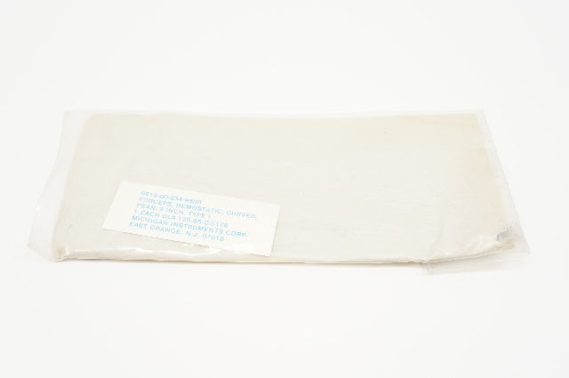 Michigan Instruments Forceps Hemostatic Curved Pean 9inch