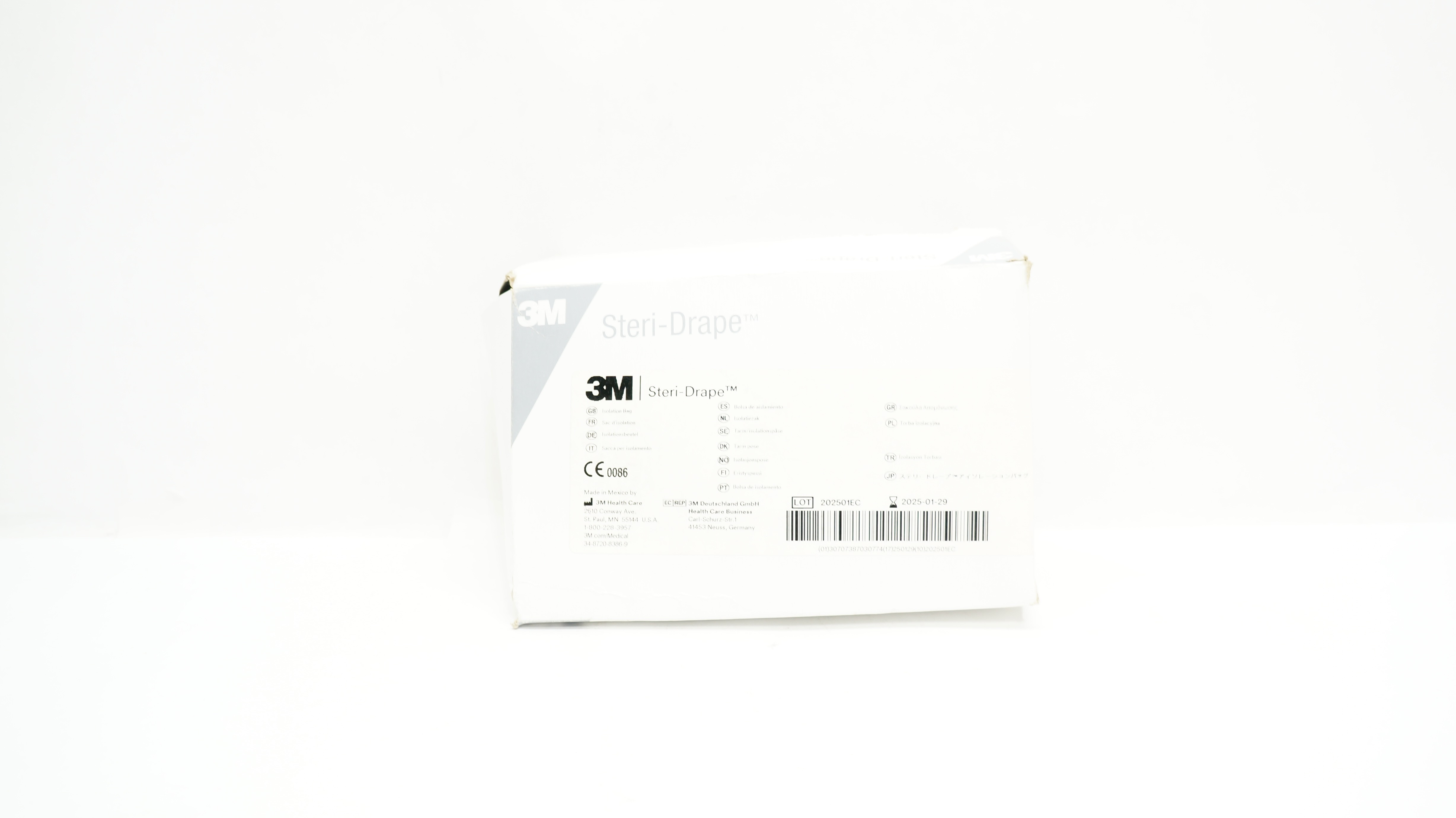 3M 1003 Steri-Drape Isolation Bag 20inch x 20inch - Box of 10