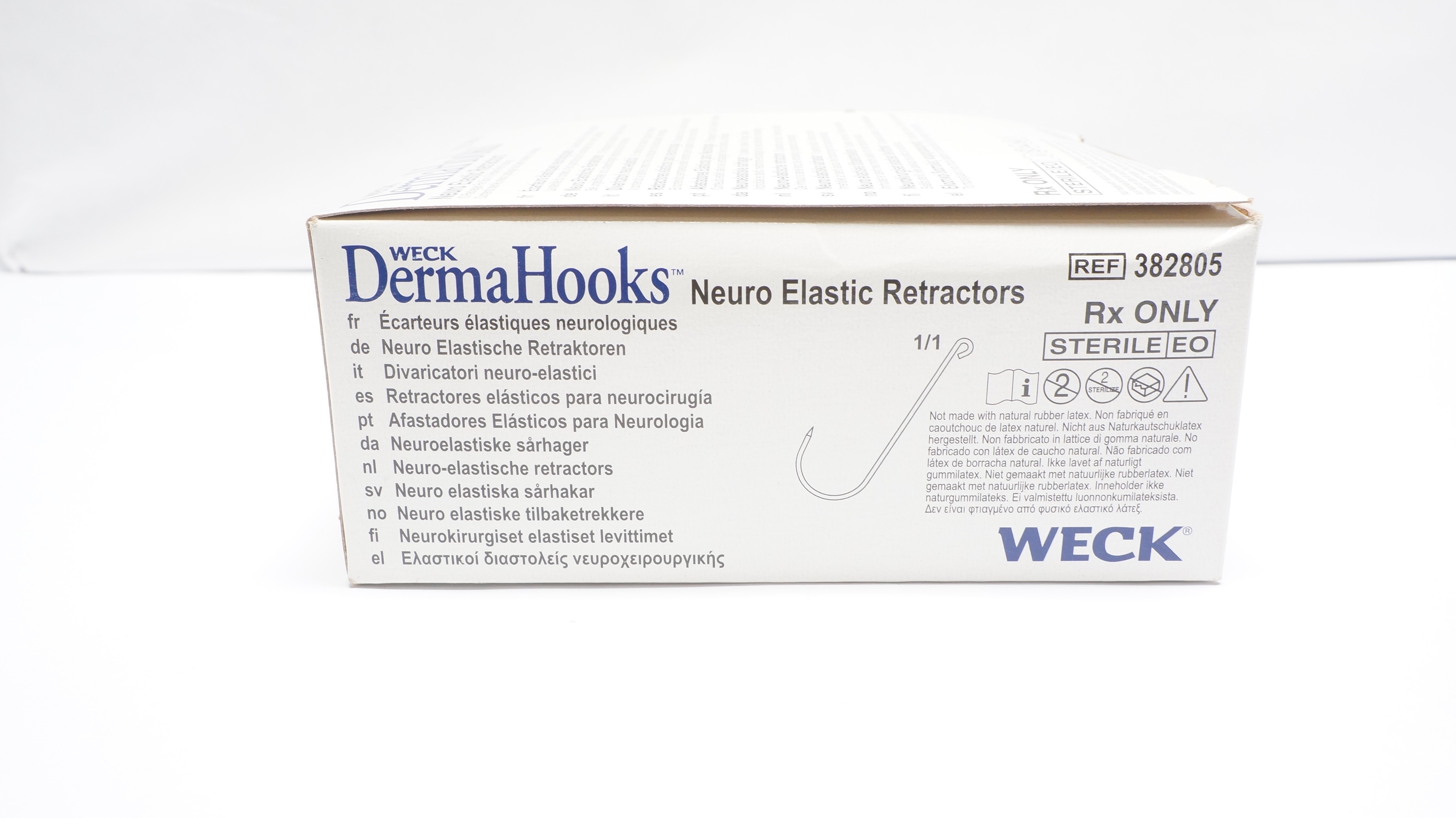 Teleflex 382805 Weck DermaHooks Neuro Elastic Retractors 12mm - Box of 10 (x)
