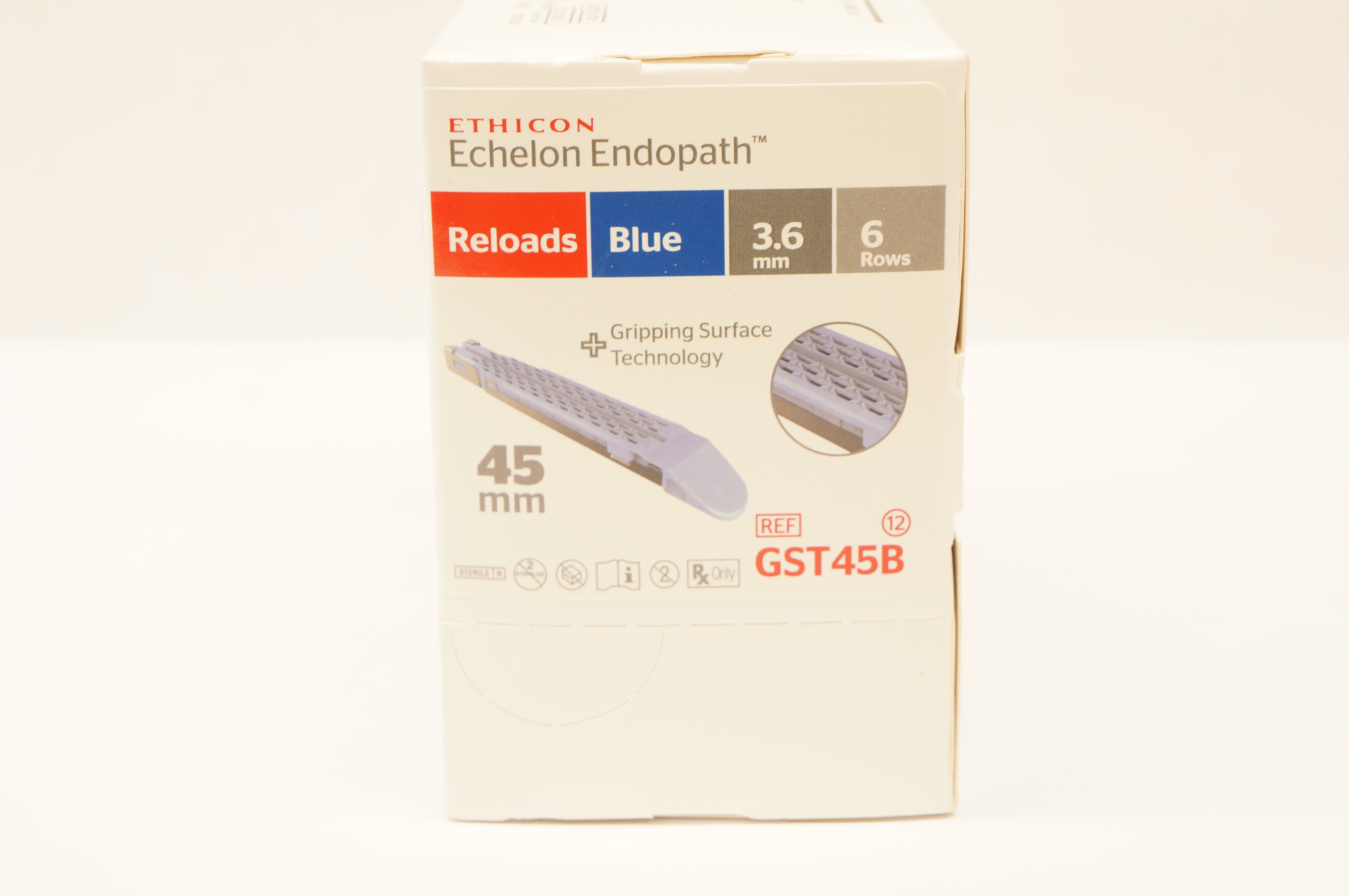 Ethicon GST45B Echelon Endopath Reload 45mm Staple Line 3.6mm (x) - Box of 12